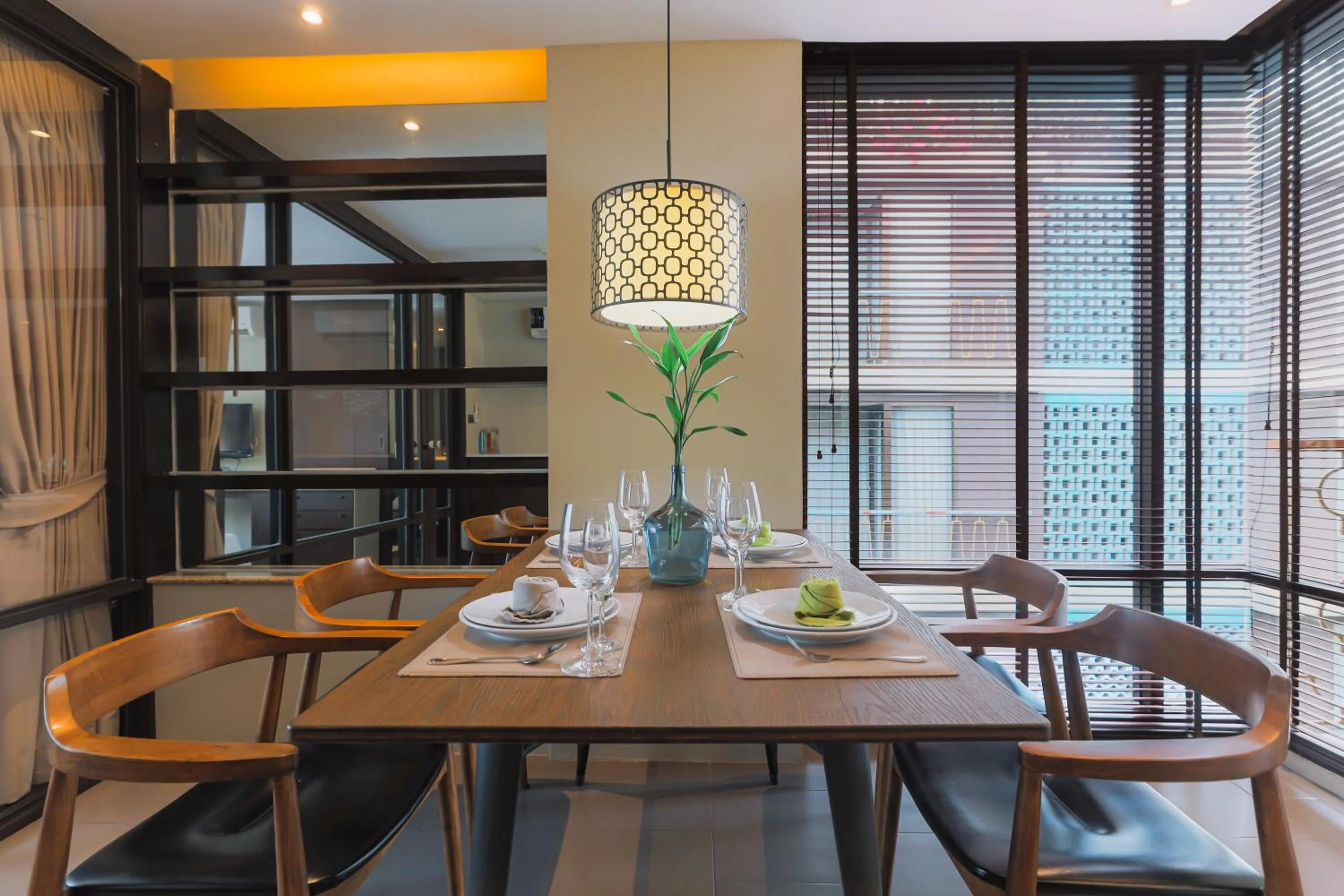 Dining area in Balcony Courtyard Sriracha Hotel & Serviced Apartments