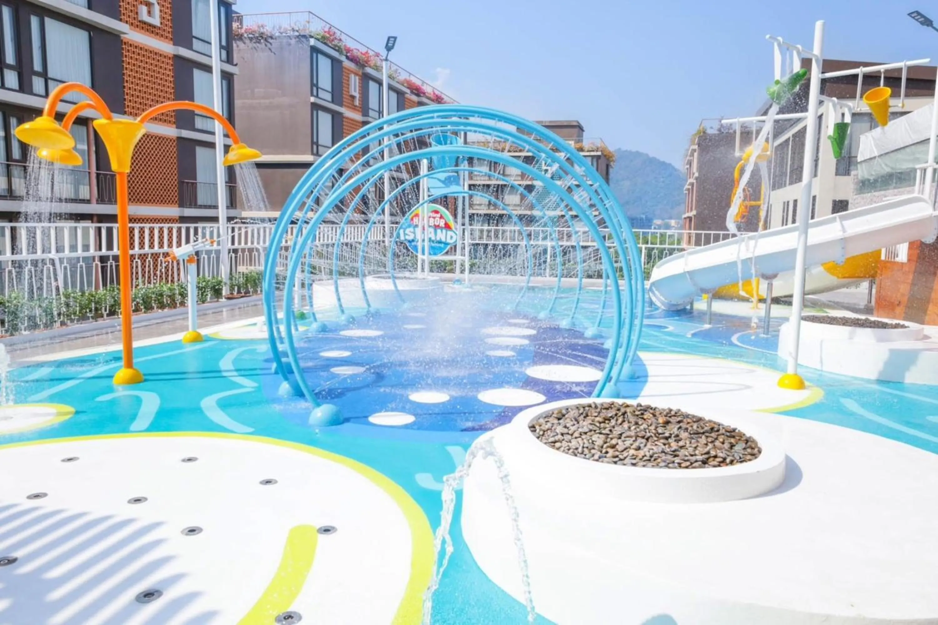 Swimming pool in Balcony Courtyard Sriracha Hotel & Serviced Apartments