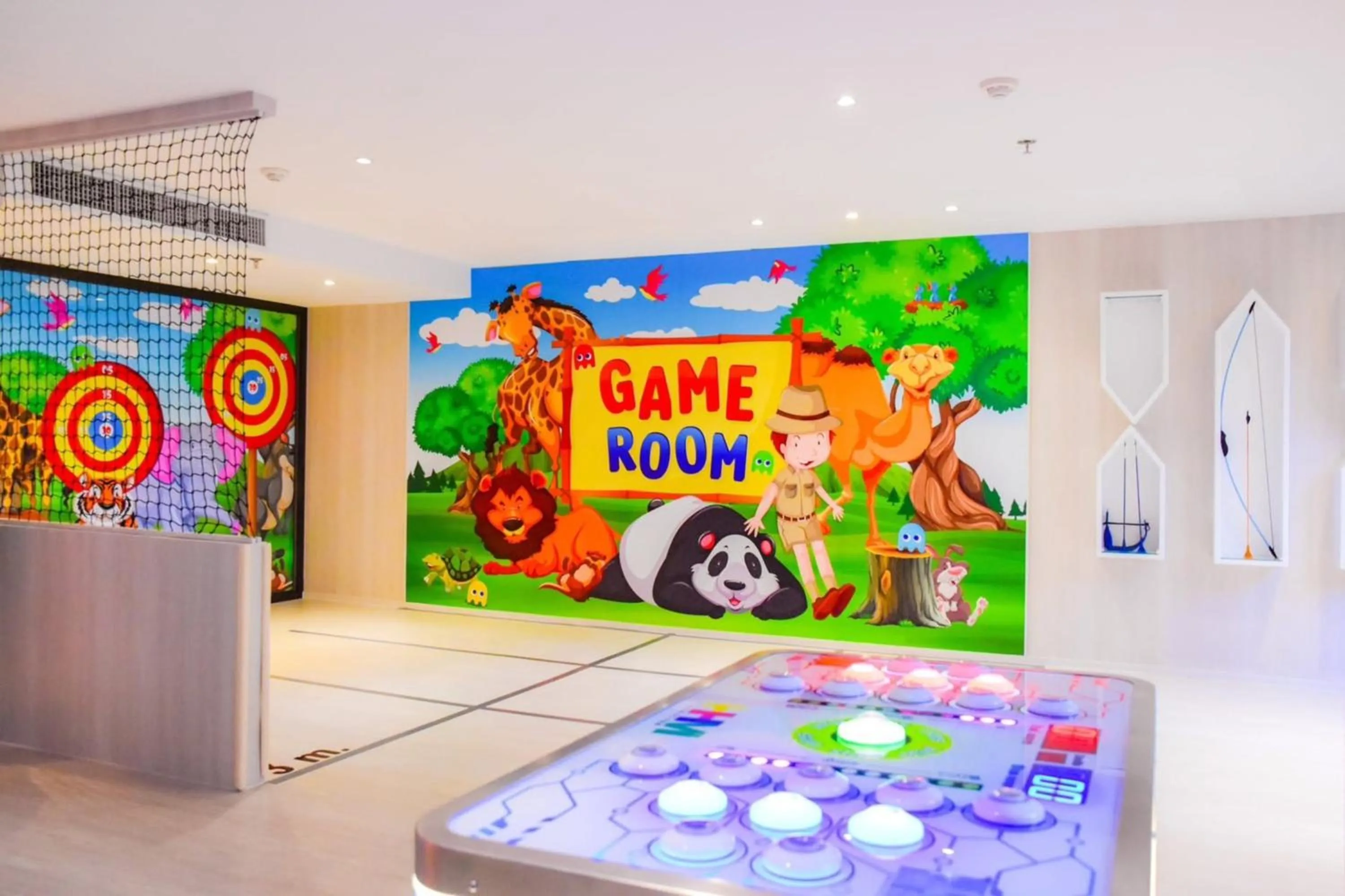 Game Room in Balcony Courtyard Sriracha Hotel & Serviced Apartments