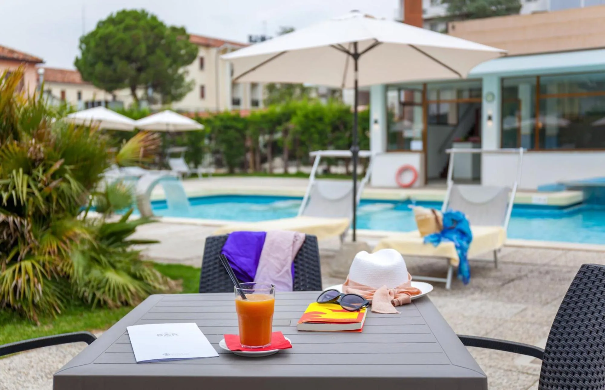 Garden in Hotel Firenze