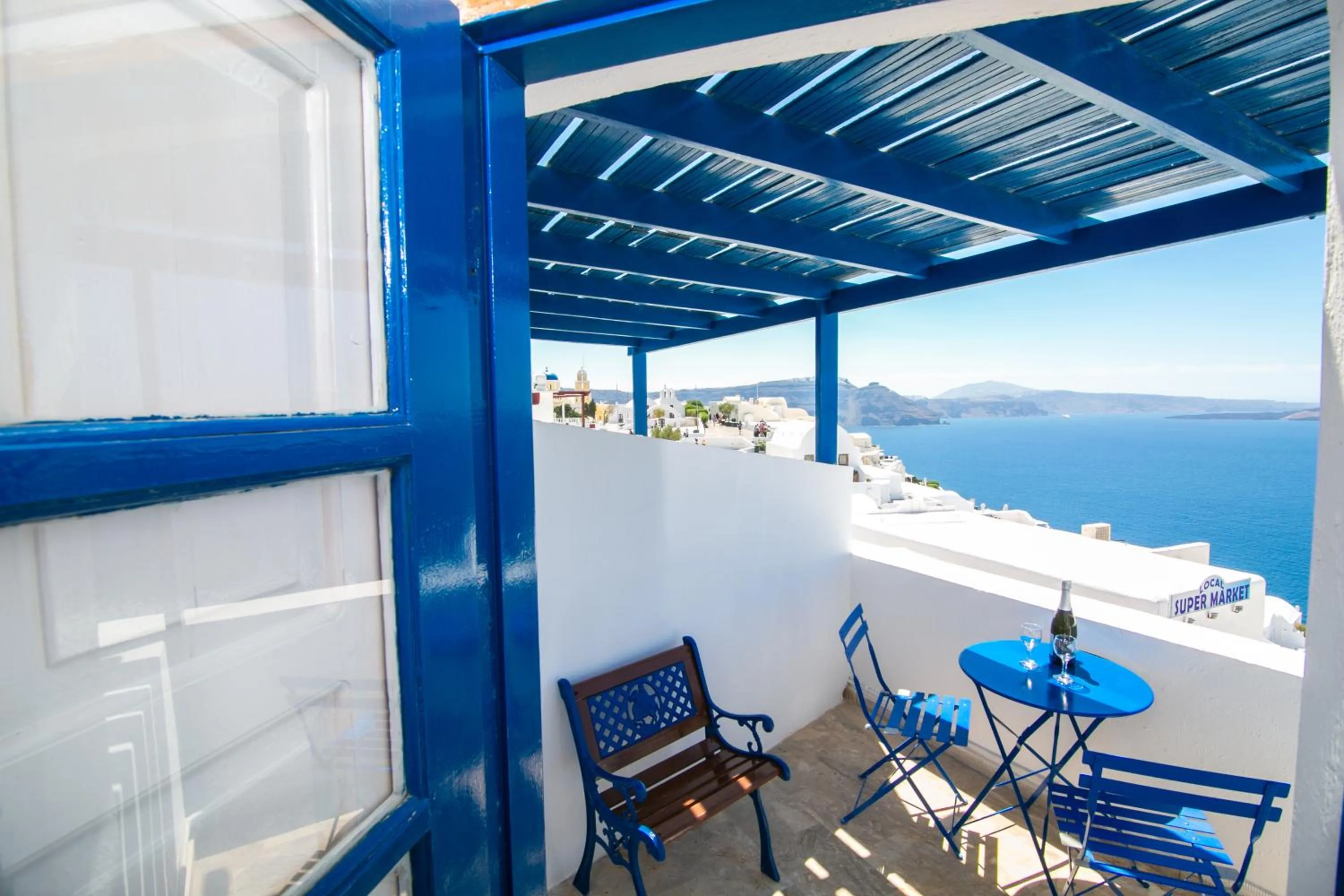 Balcony/Terrace in Stelios Rooms
