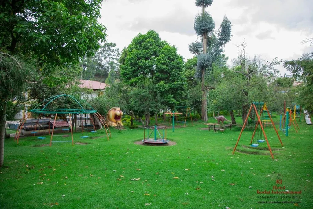 Children play ground in Hotel Kodai International
