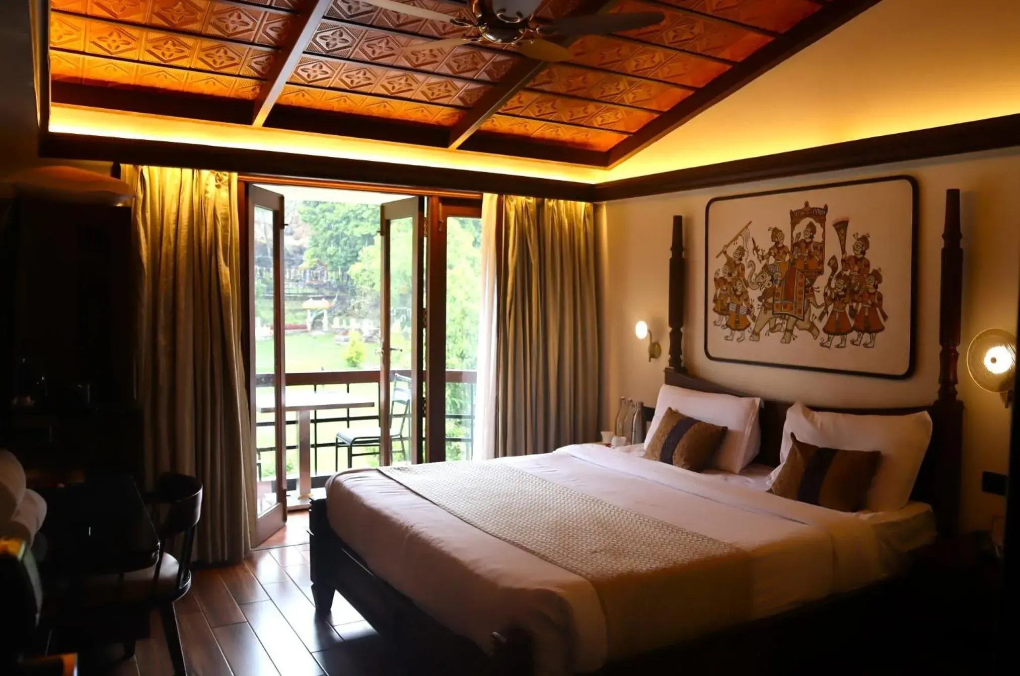 Bed in Hotel Kodai International Bed in Hotel Kodai International