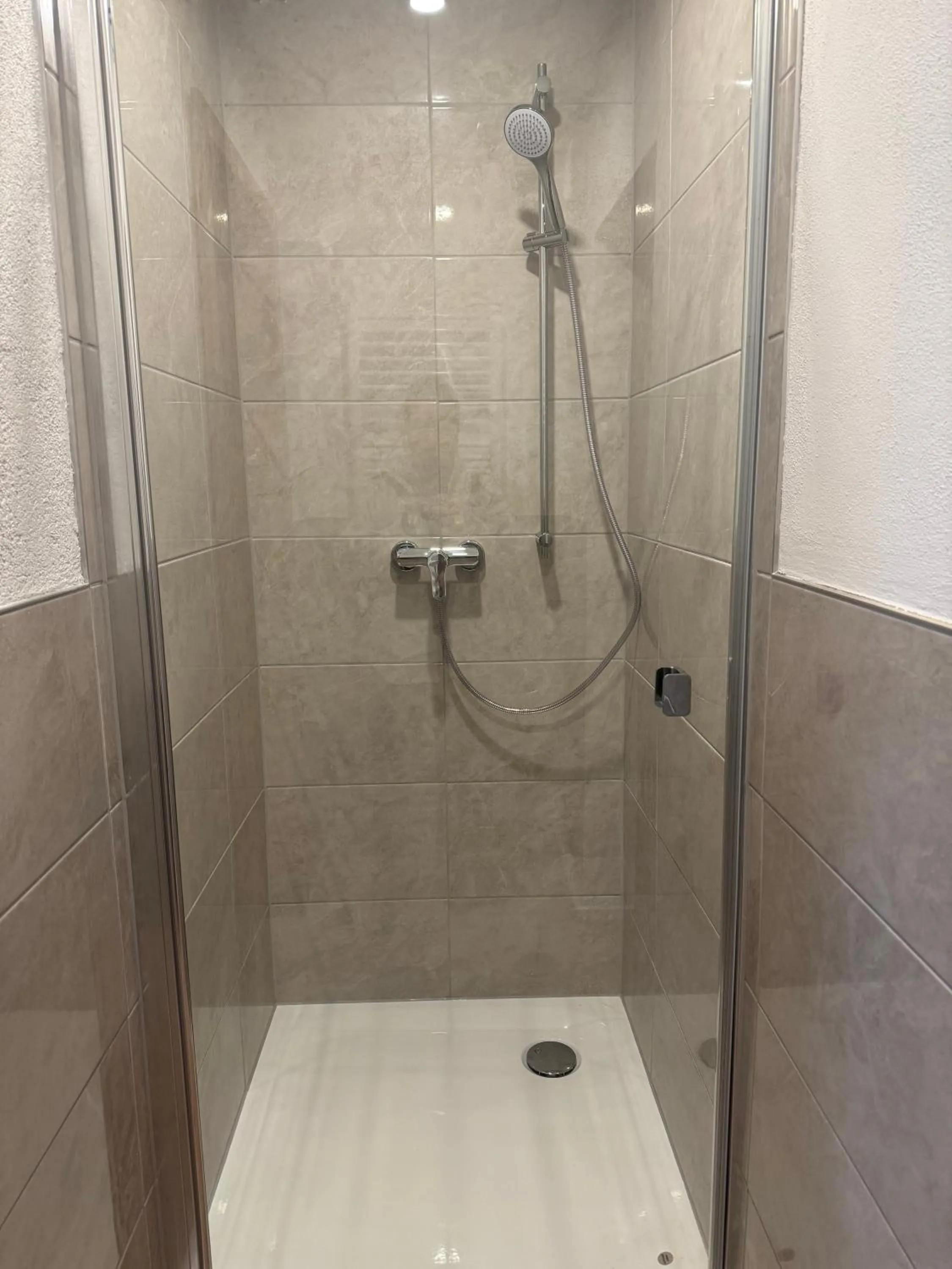 Shower in Pension und Apartment Landhaus Fricke