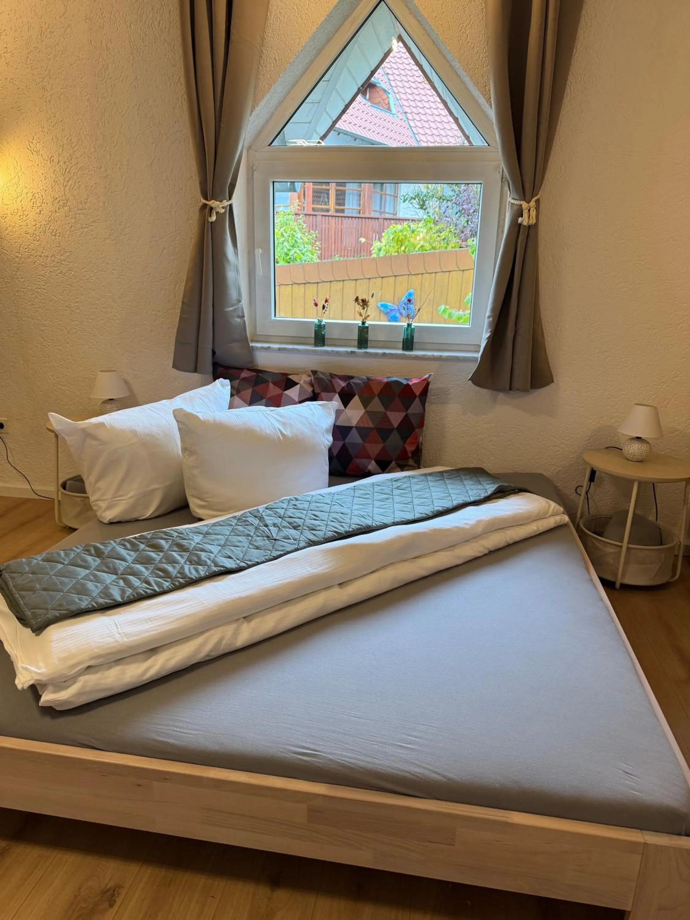 Bed in Pension und Apartment Landhaus Fricke