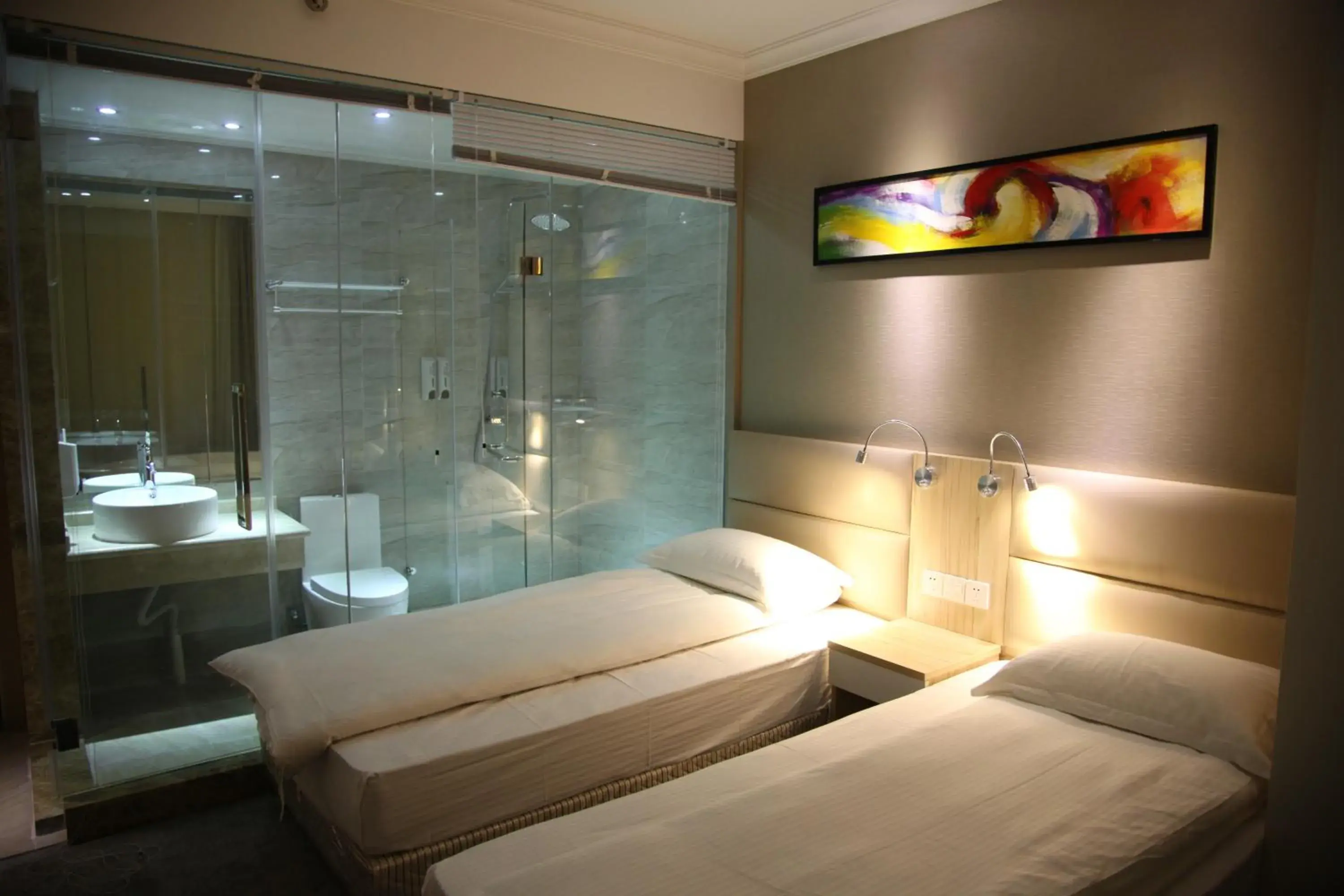 Photo of the whole room, Bed in Shanghai Fish Inn East Nanjing Road Photo of the whole room, Bed in Shanghai Fish Inn East Nanjing Road