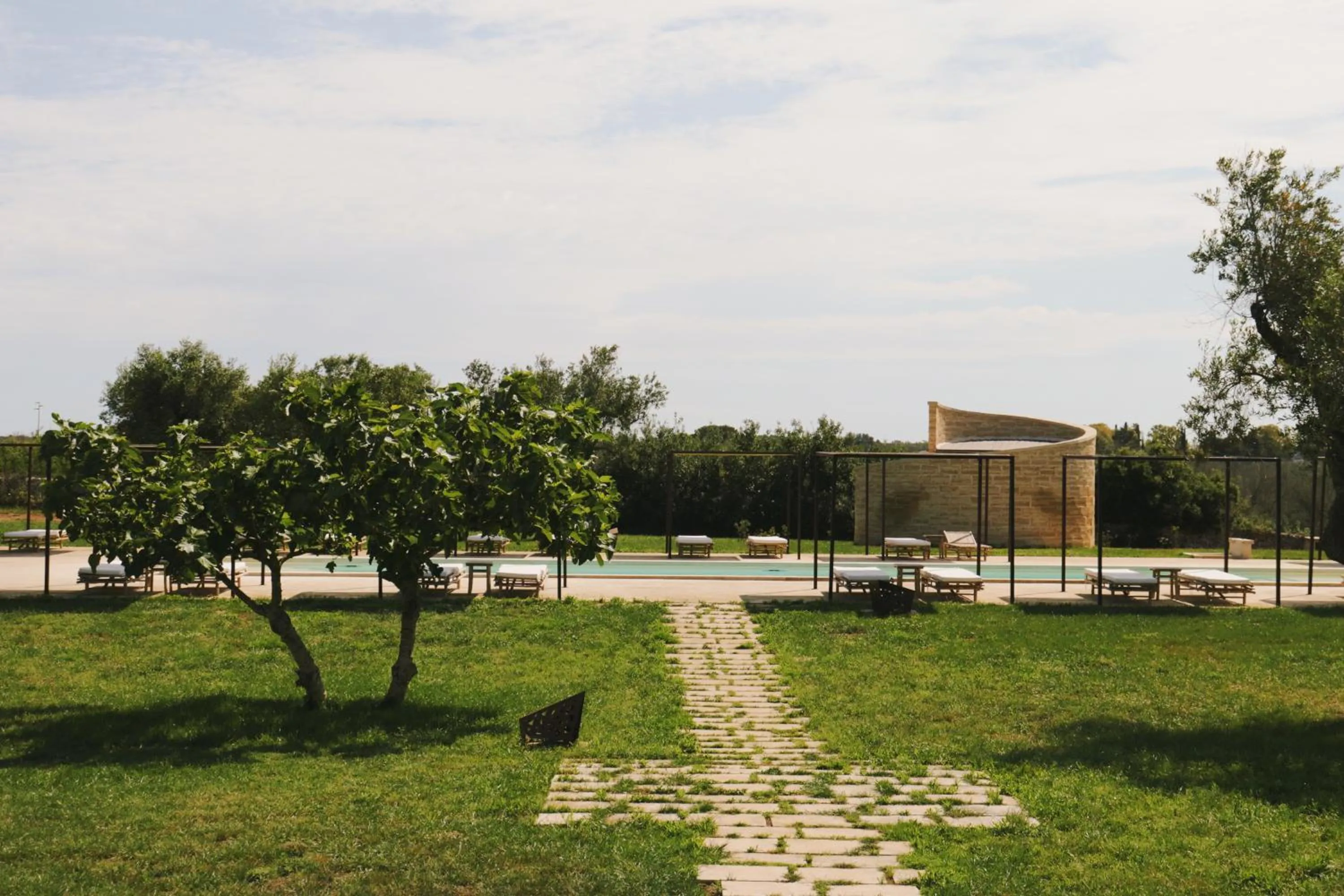 Natural landscape in Secolario Masseria del Viverbene