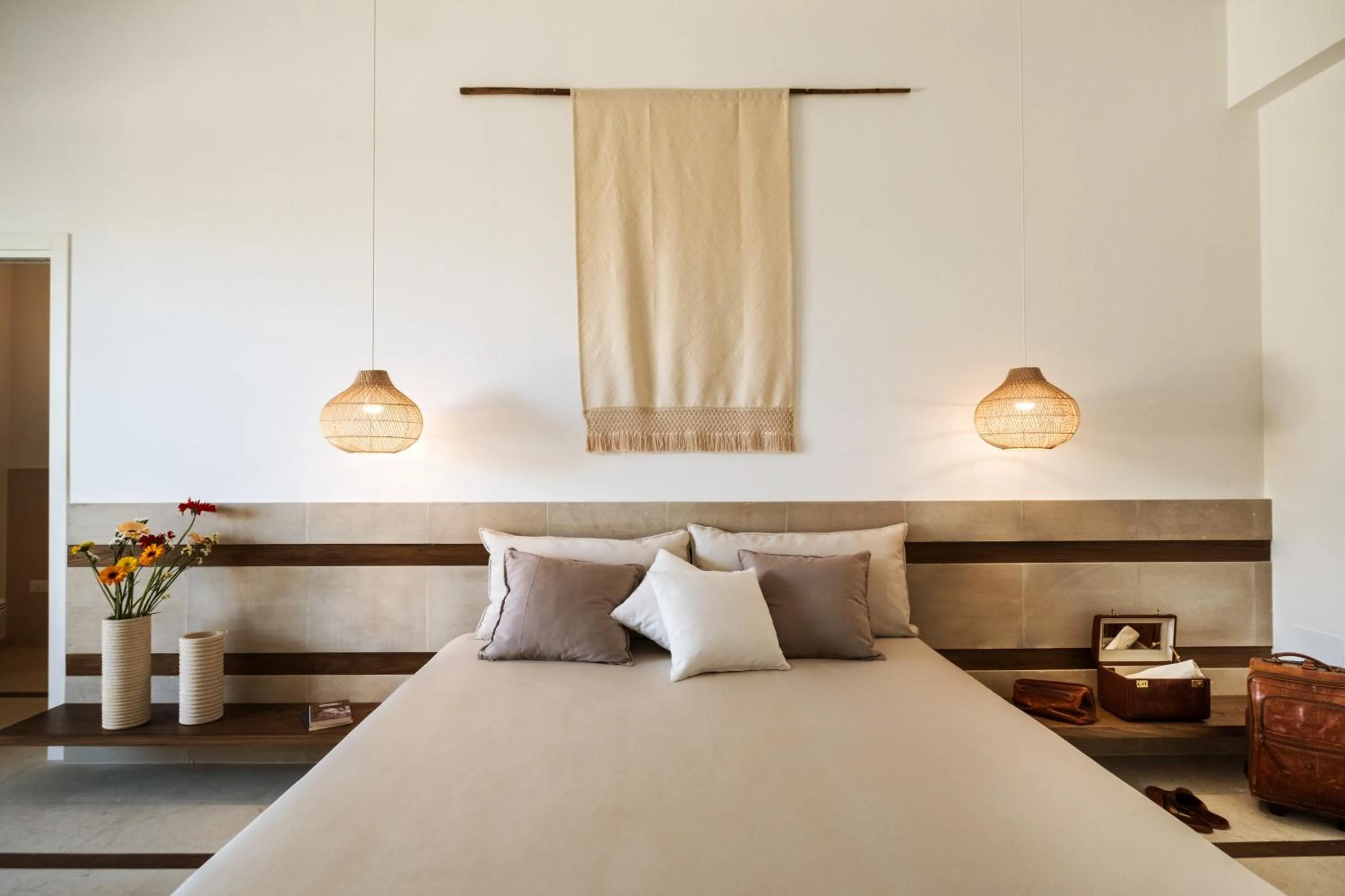 Bed in Secolario Masseria del Viverbene