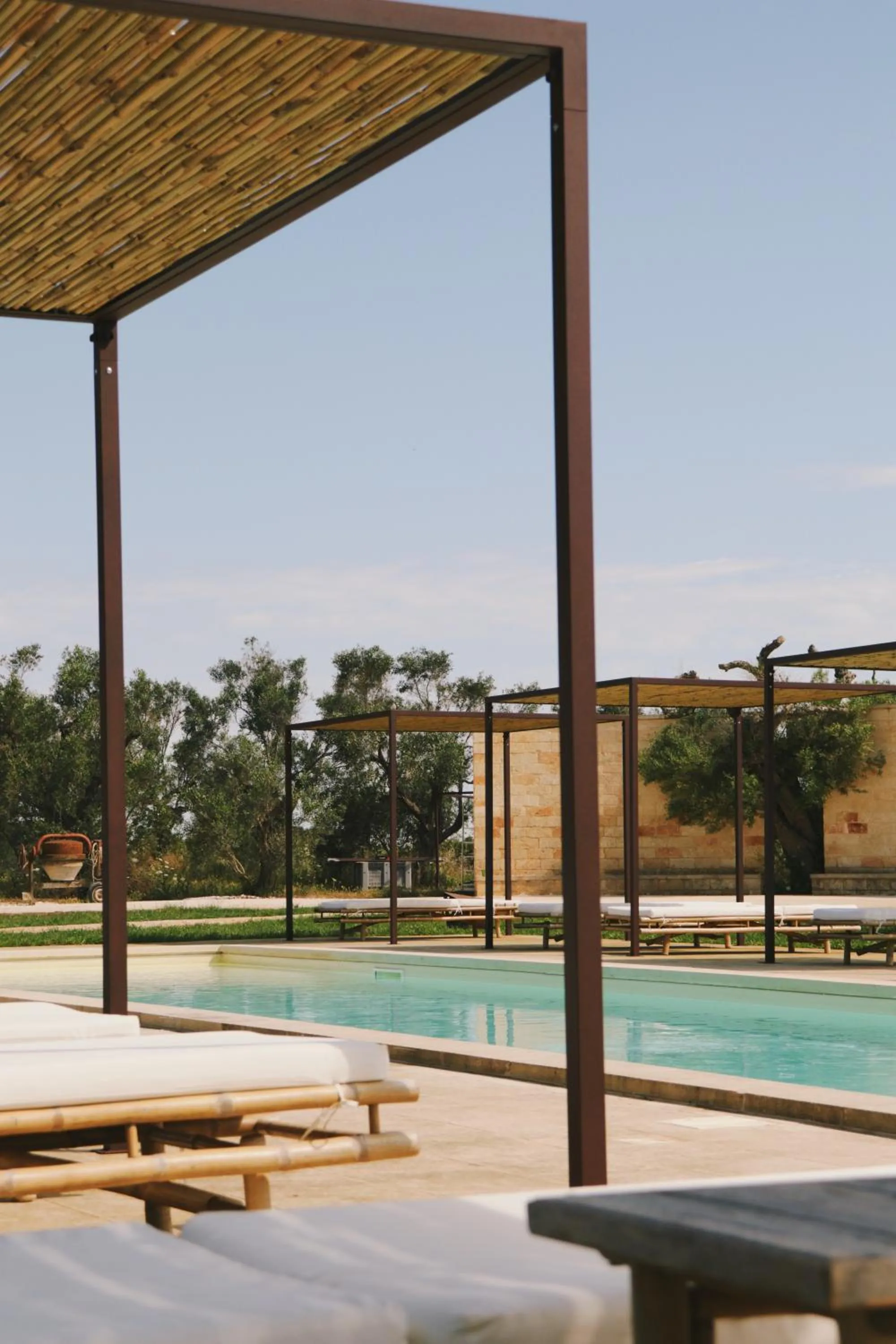 Natural landscape in Secolario Masseria del Viverbene