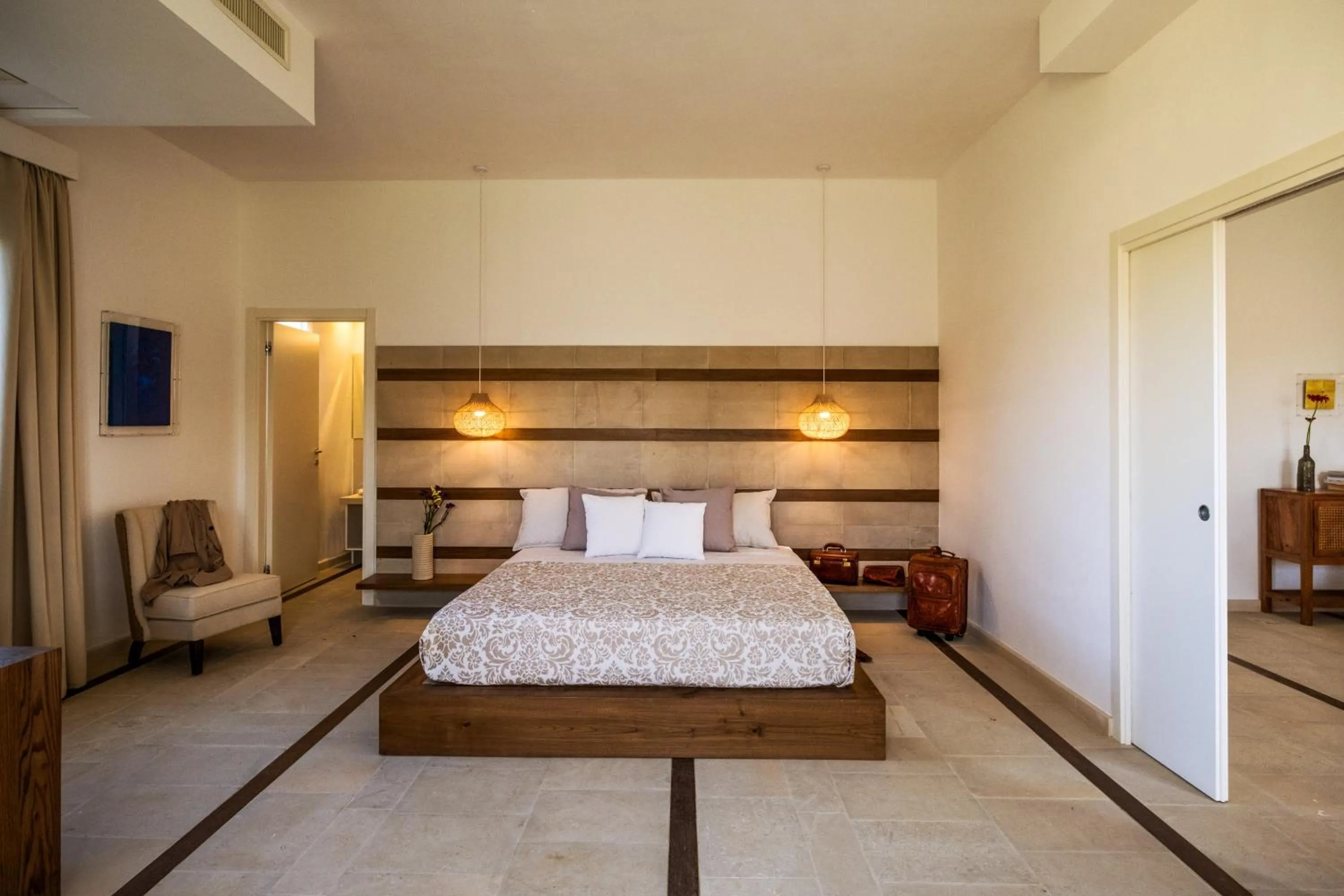 Bed in Secolario Masseria del Viverbene