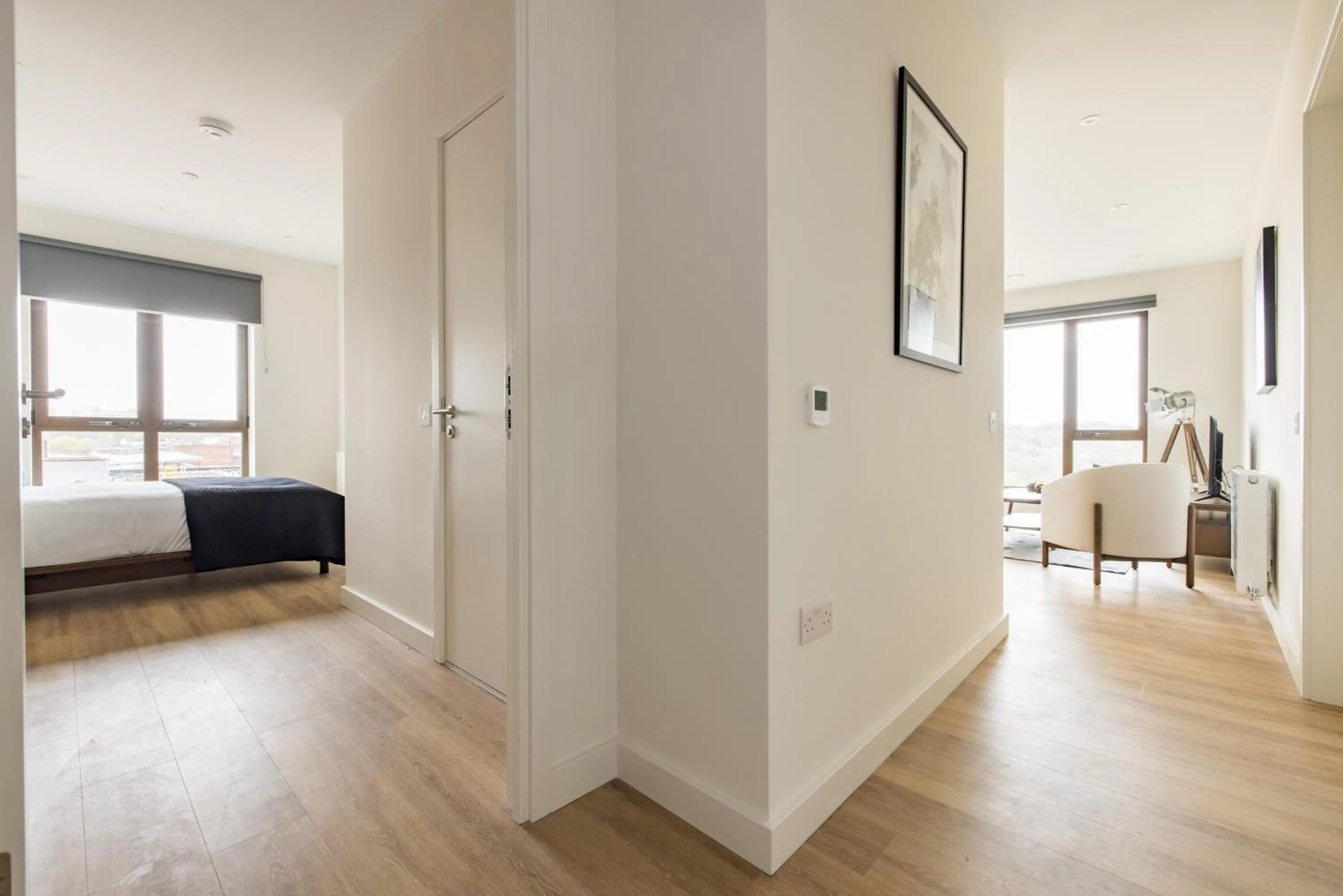 Living room, Bed in Charles Hope London Greenford