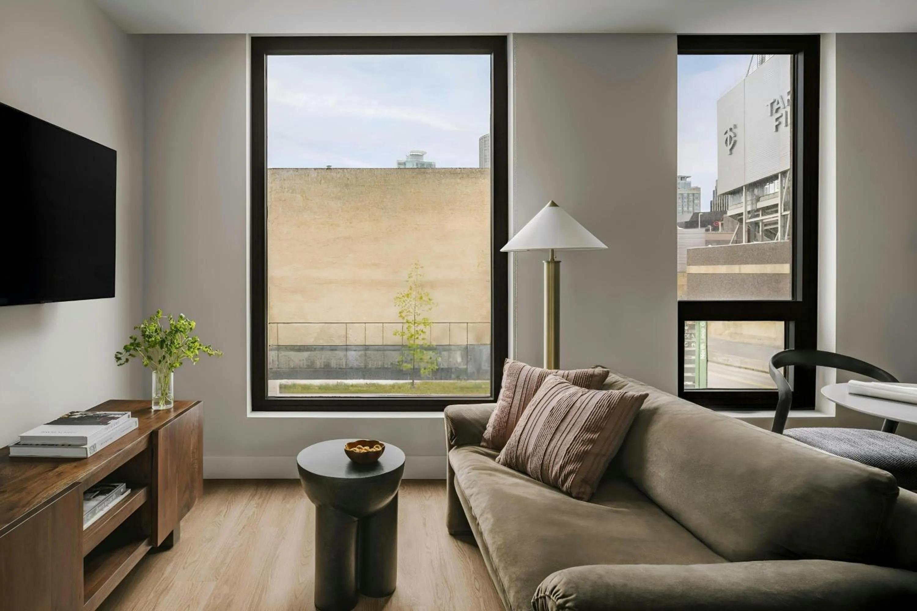 Living room in Sonder by Marriott Bonvoy North Loop Green Apartments North Loop