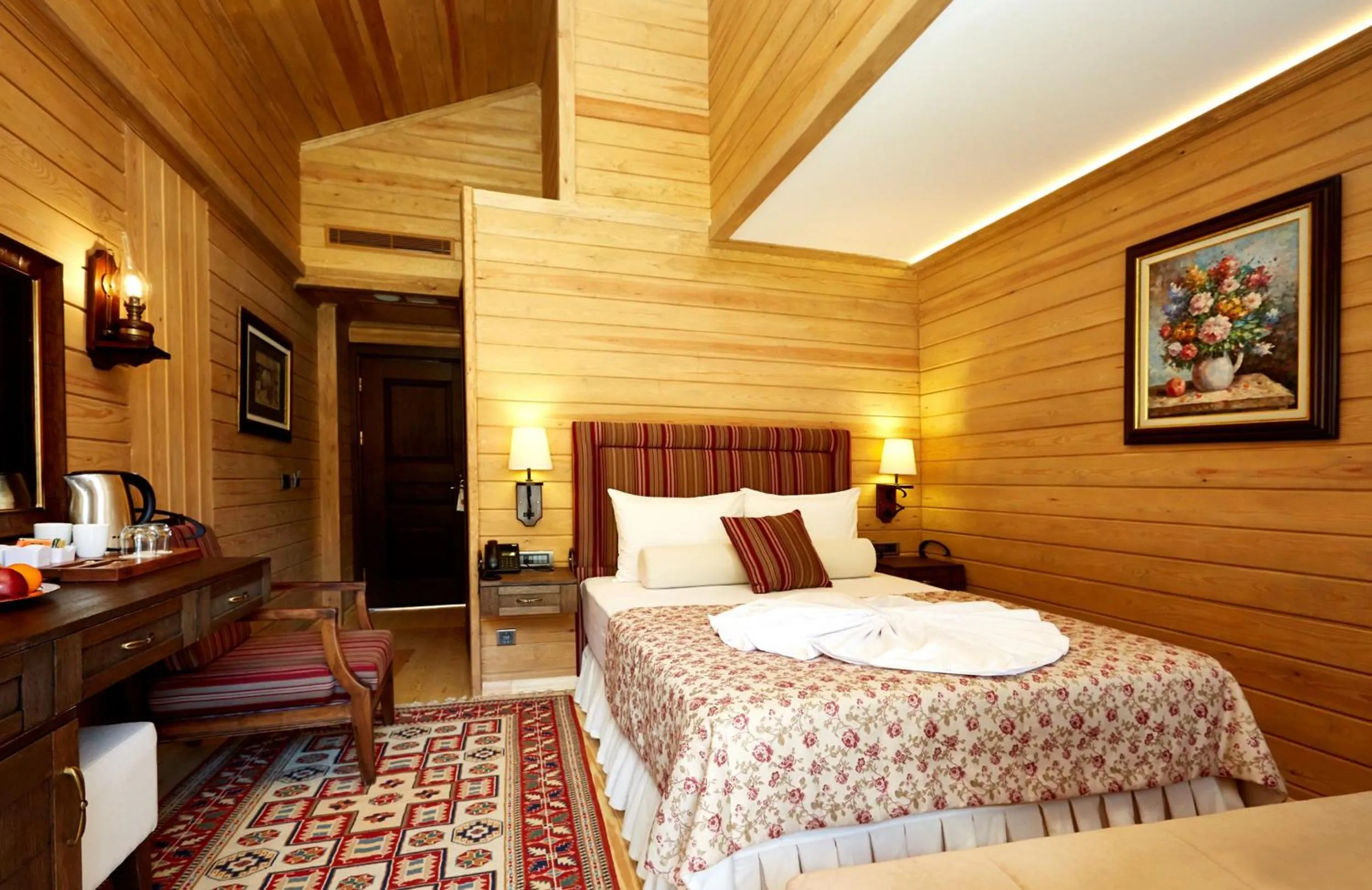 Shower, Bed in Royal Uzungol Hotel&Spa