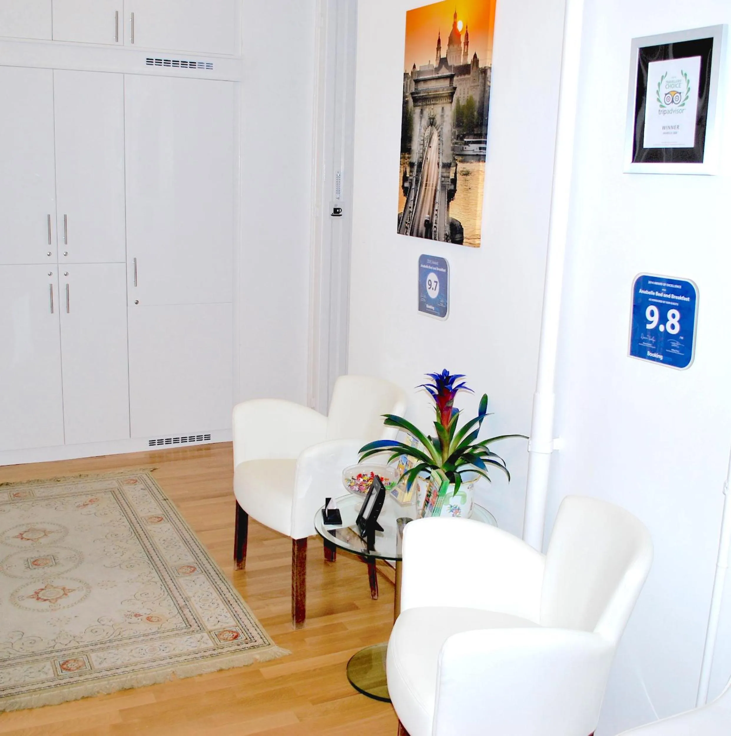 Lobby or reception in Anabelle Bed and Budapest