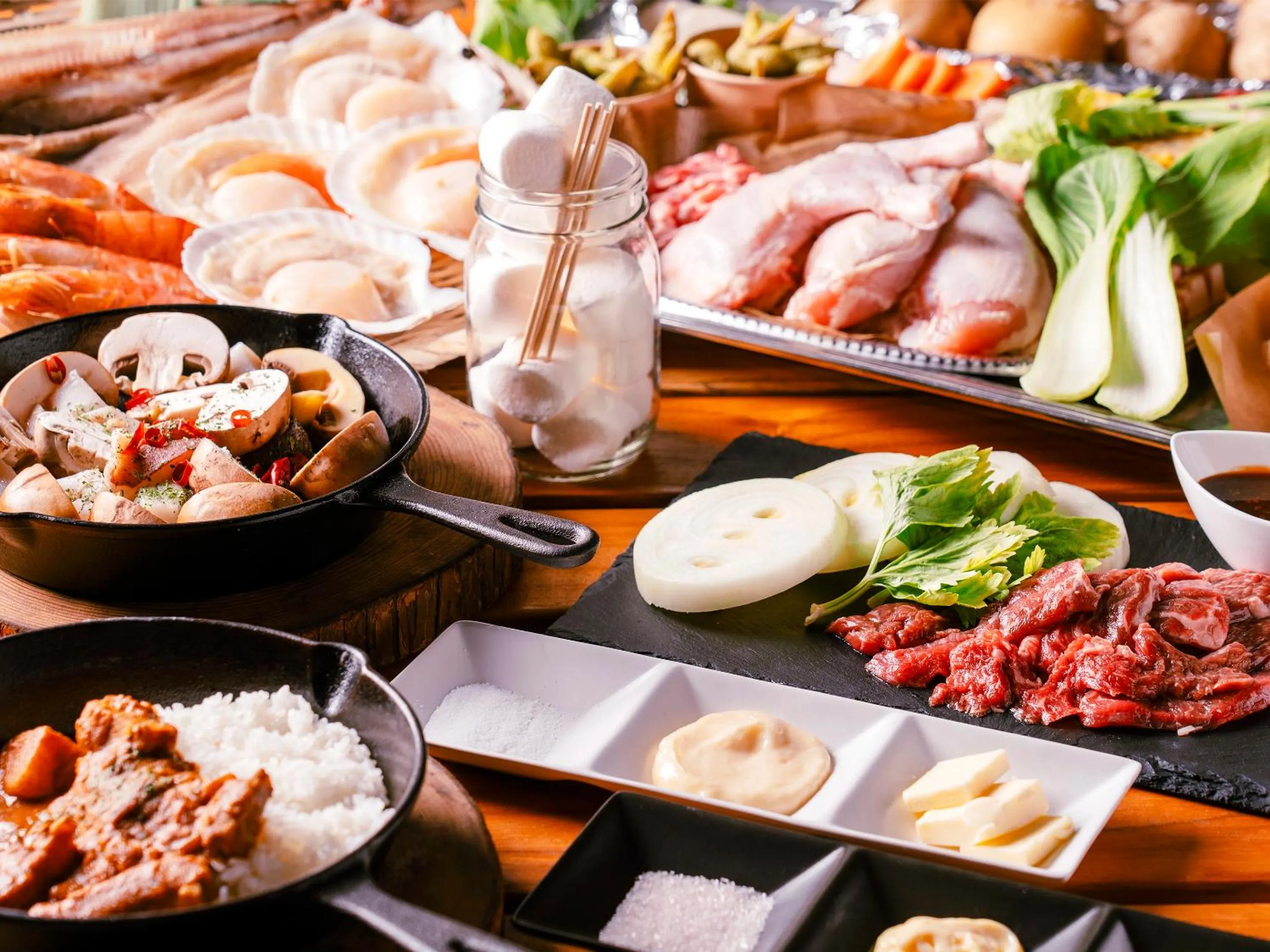 Food close-up in Tokachi Nakasatsunai Glamping Resort Feriendorf