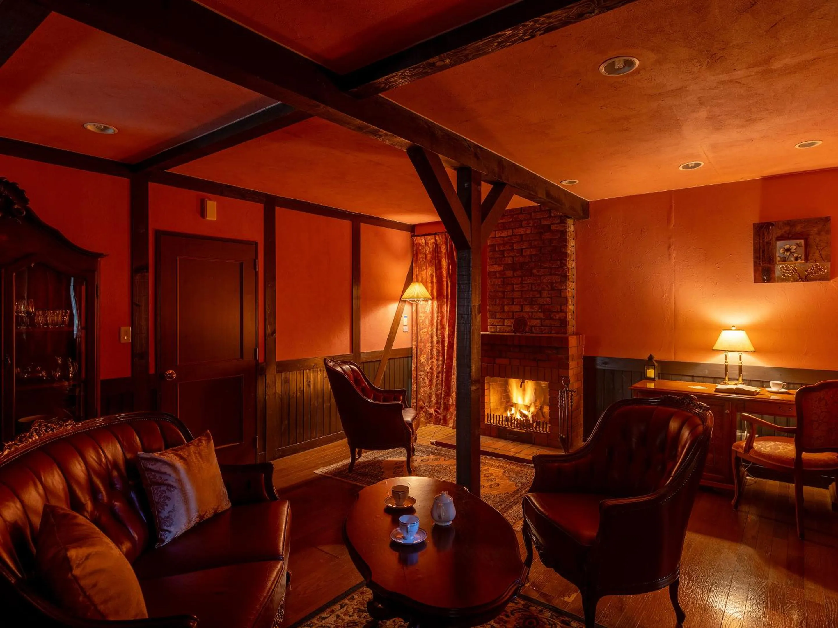 Living room in Tokachi Nakasatsunai Glamping Resort Feriendorf