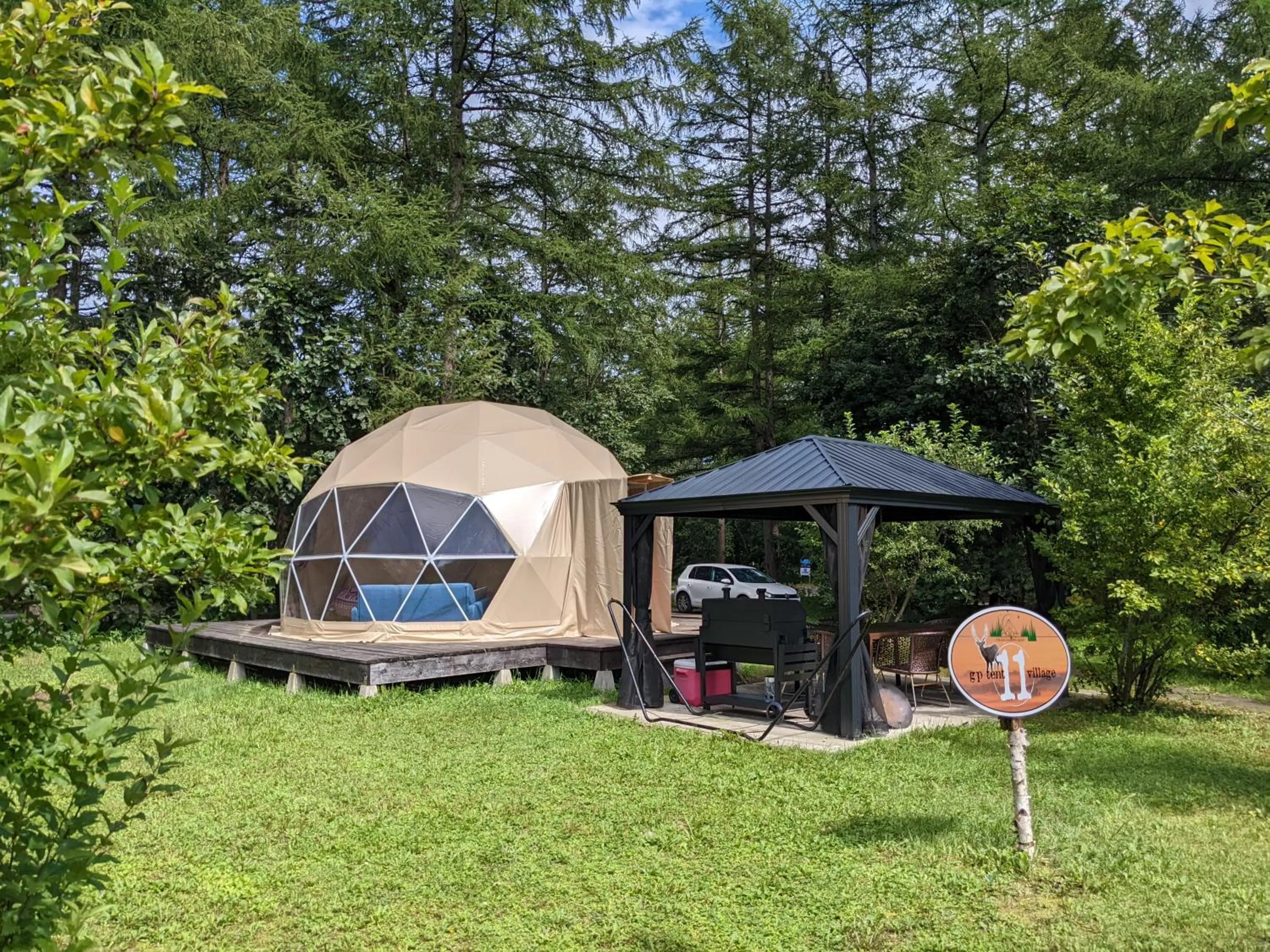 Property building in Tokachi Nakasatsunai Glamping Resort Feriendorf