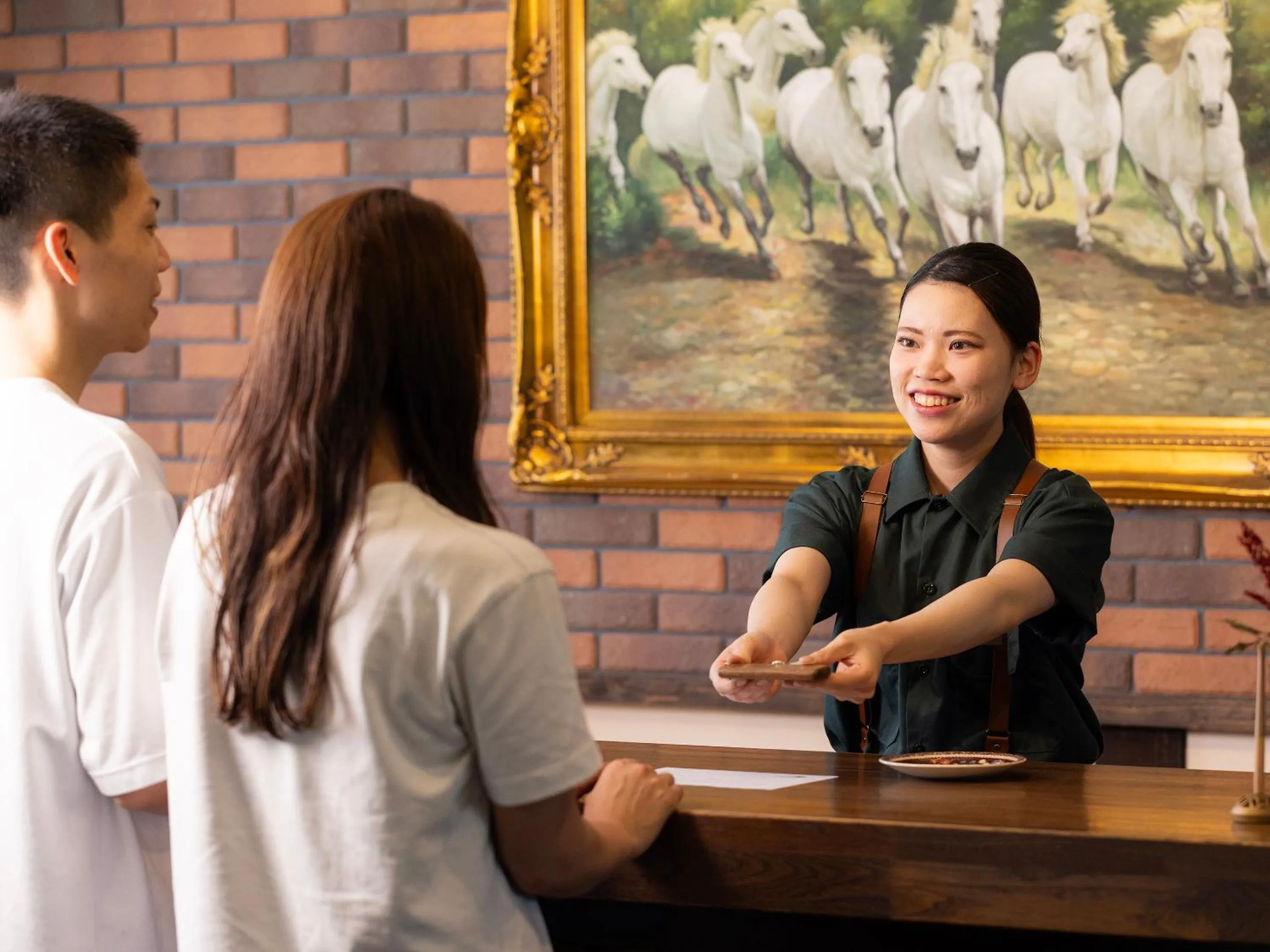Staff in Tokachi Nakasatsunai Glamping Resort Feriendorf