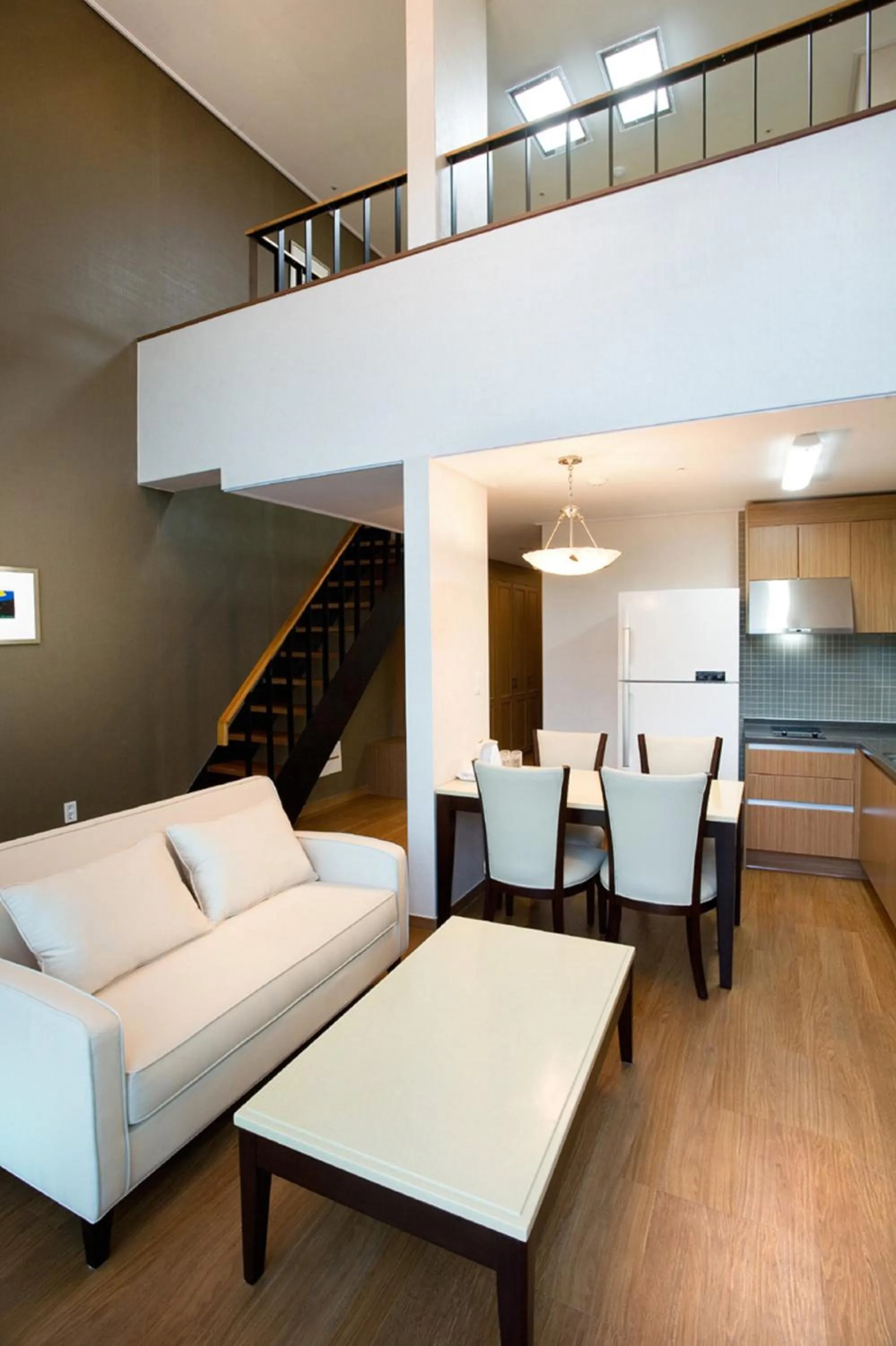 Kitchen or kitchenette in Jeongseon Mayhills Resort