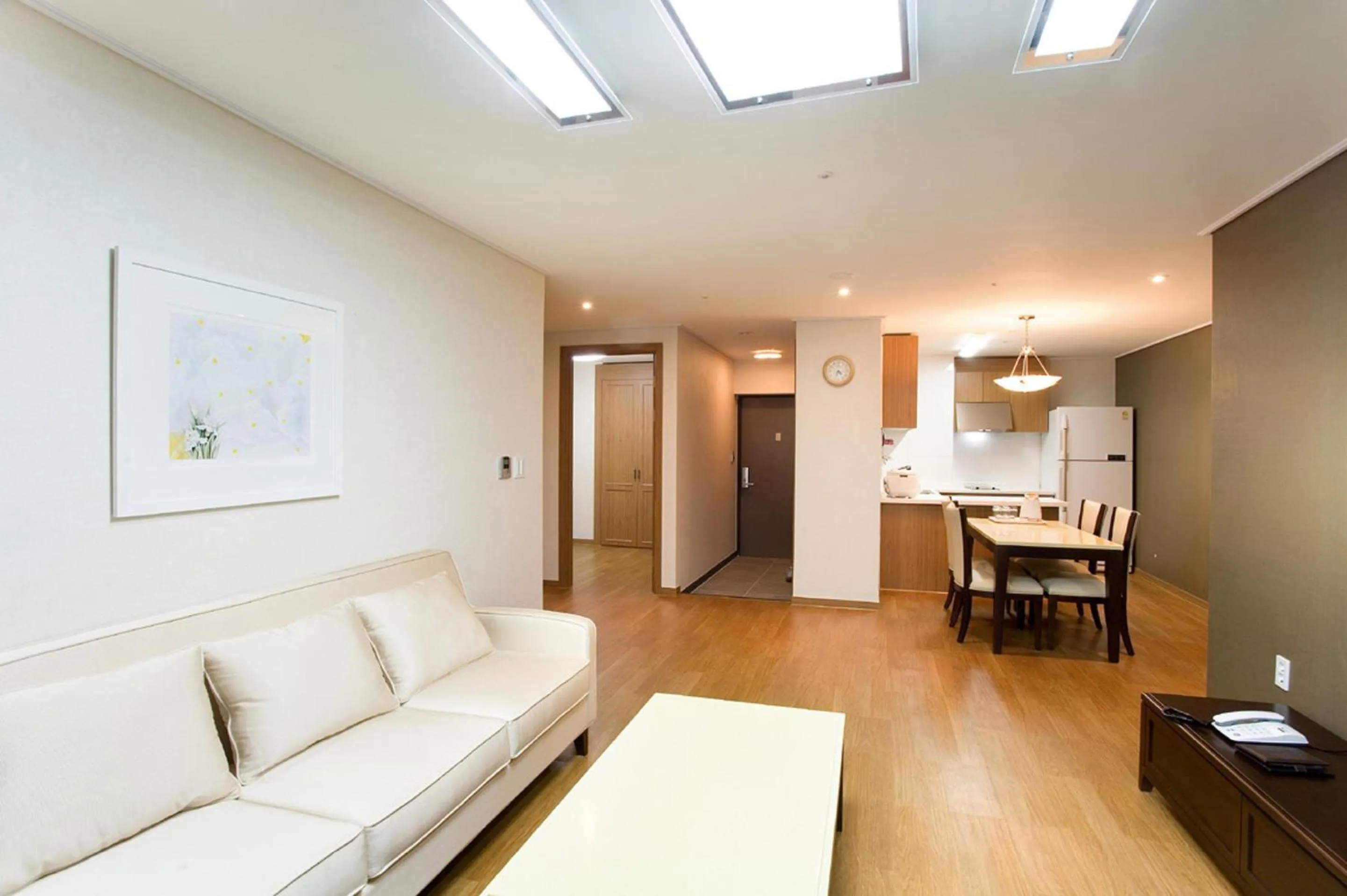 Living room in Jeongseon Mayhills Resort