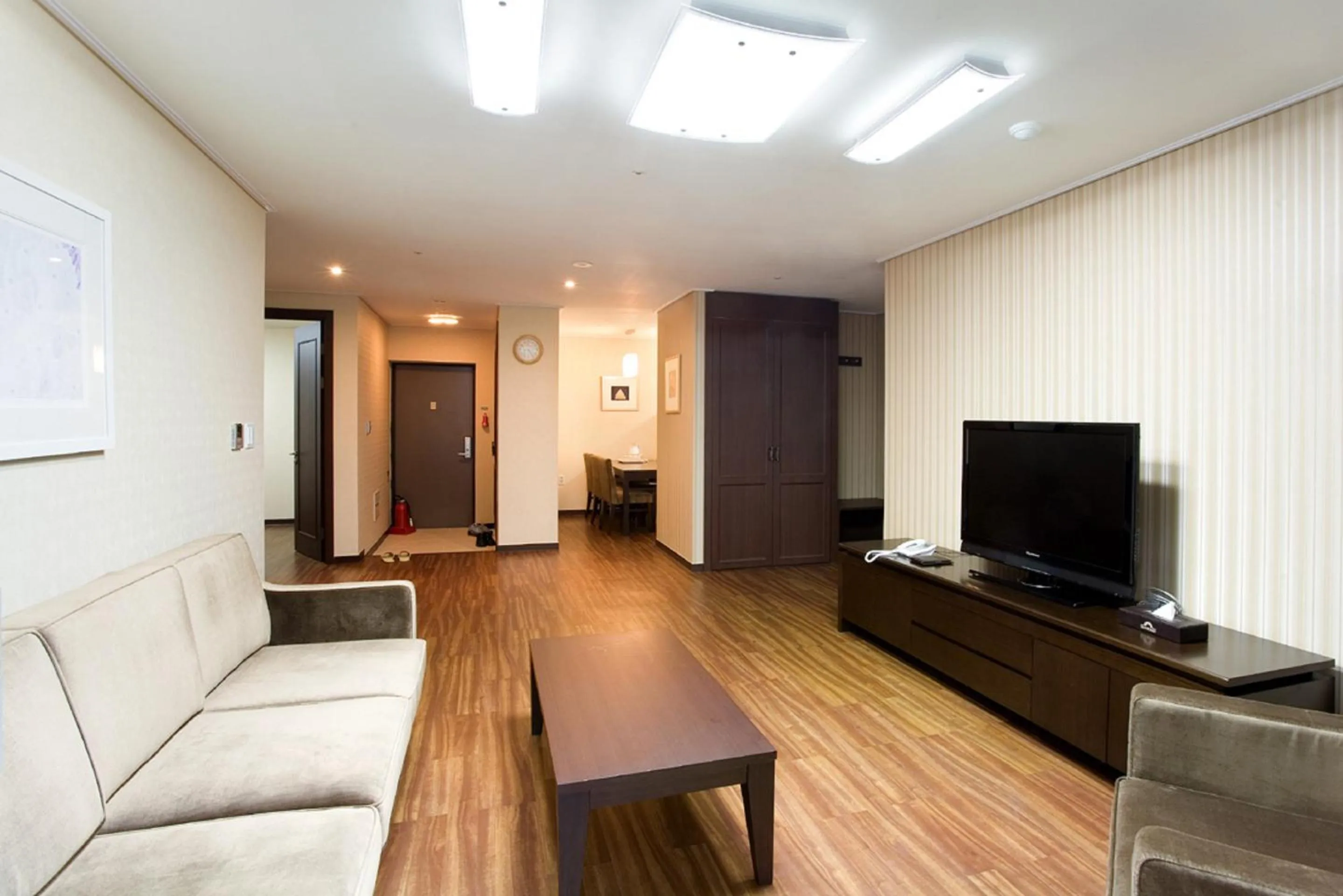 Living room in Jeongseon Mayhills Resort
