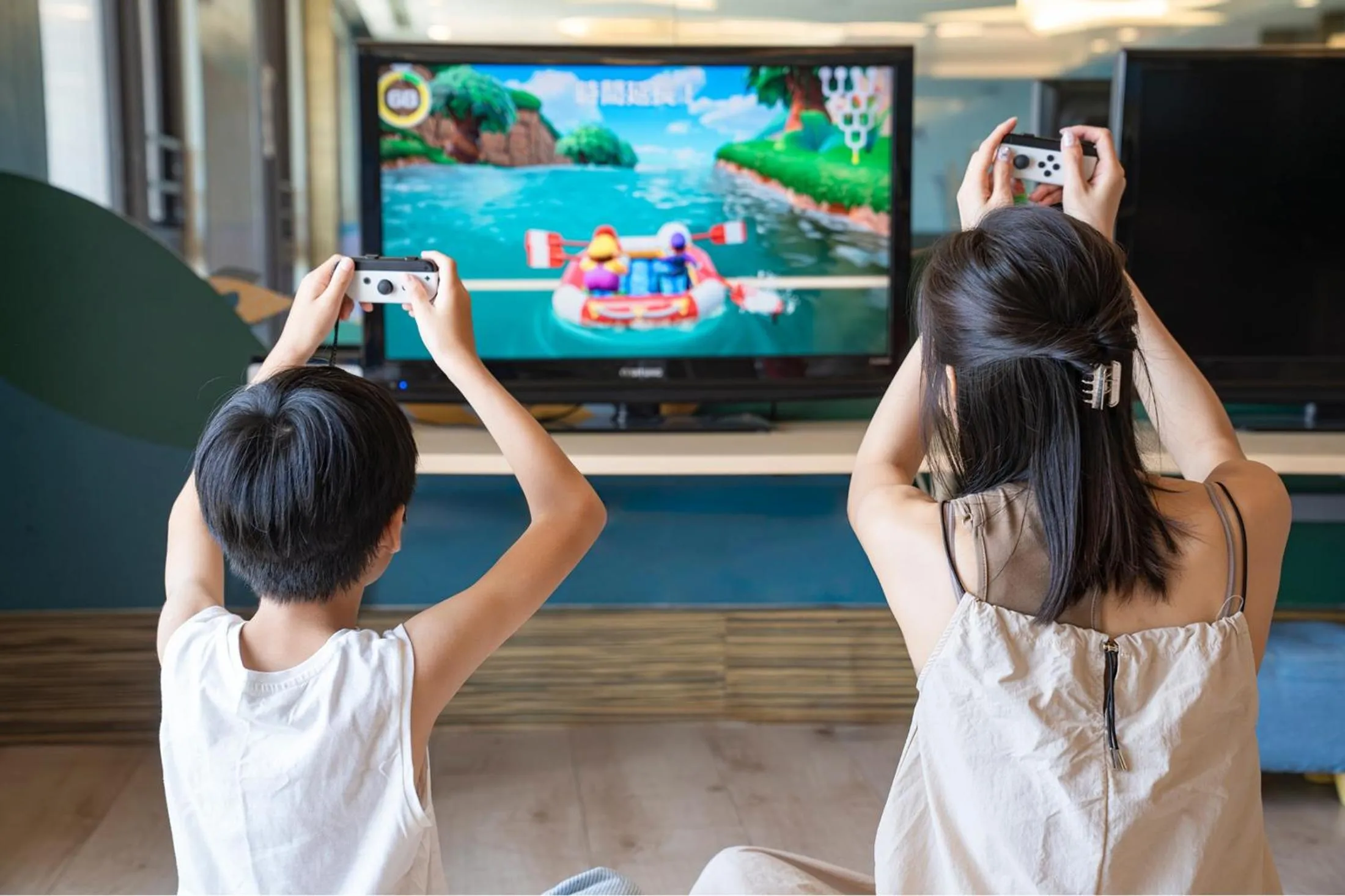 Children play ground in Lakeshore Hotel Hualien