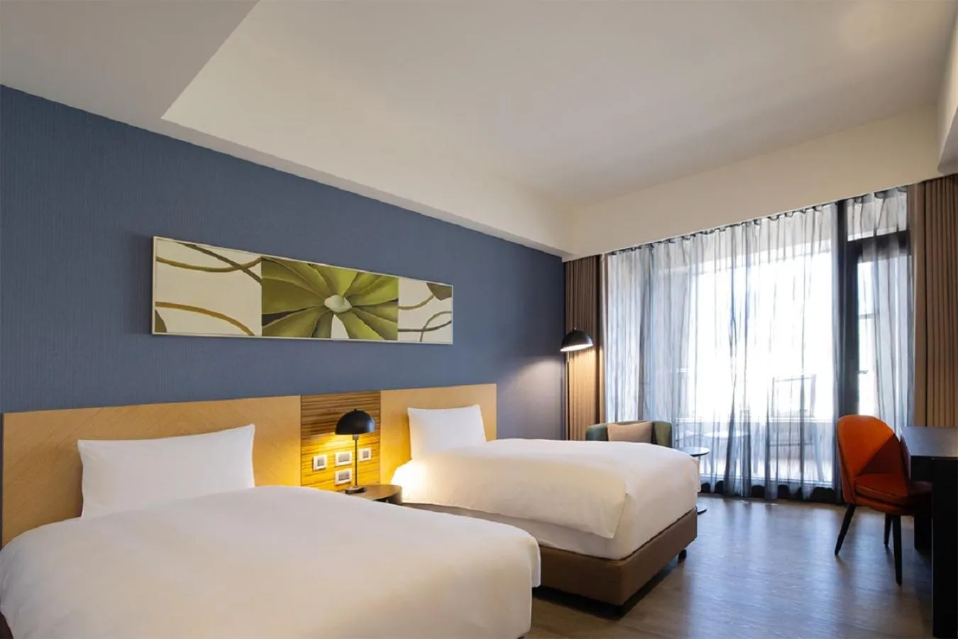 Photo of the whole room, Bed in Lakeshore Hotel Hualien