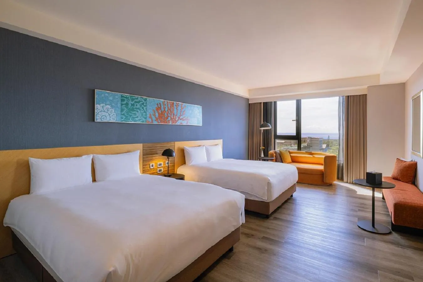 Photo of the whole room, Bed in Lakeshore Hotel Hualien