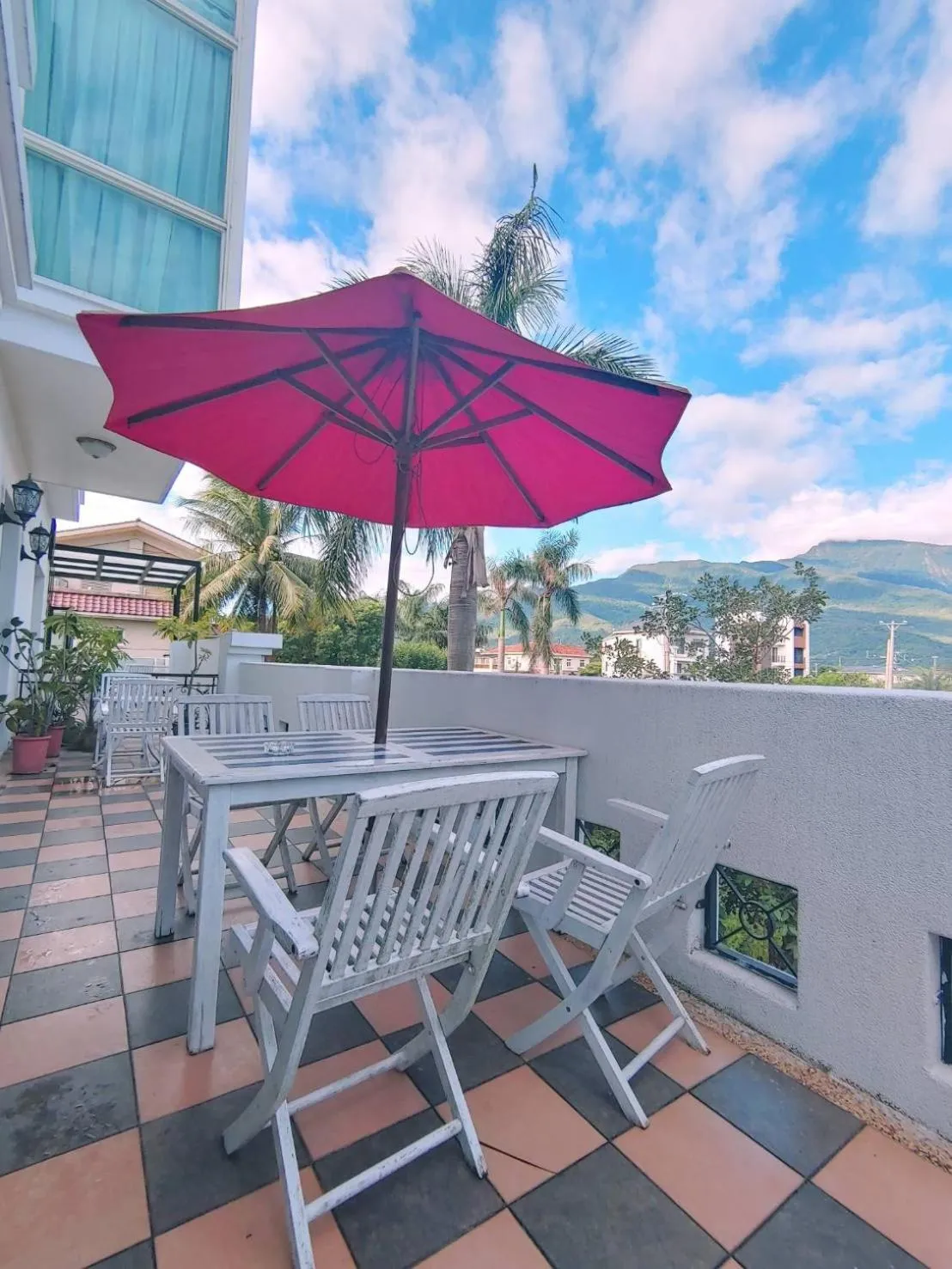 Balcony/Terrace in White Palace B&B