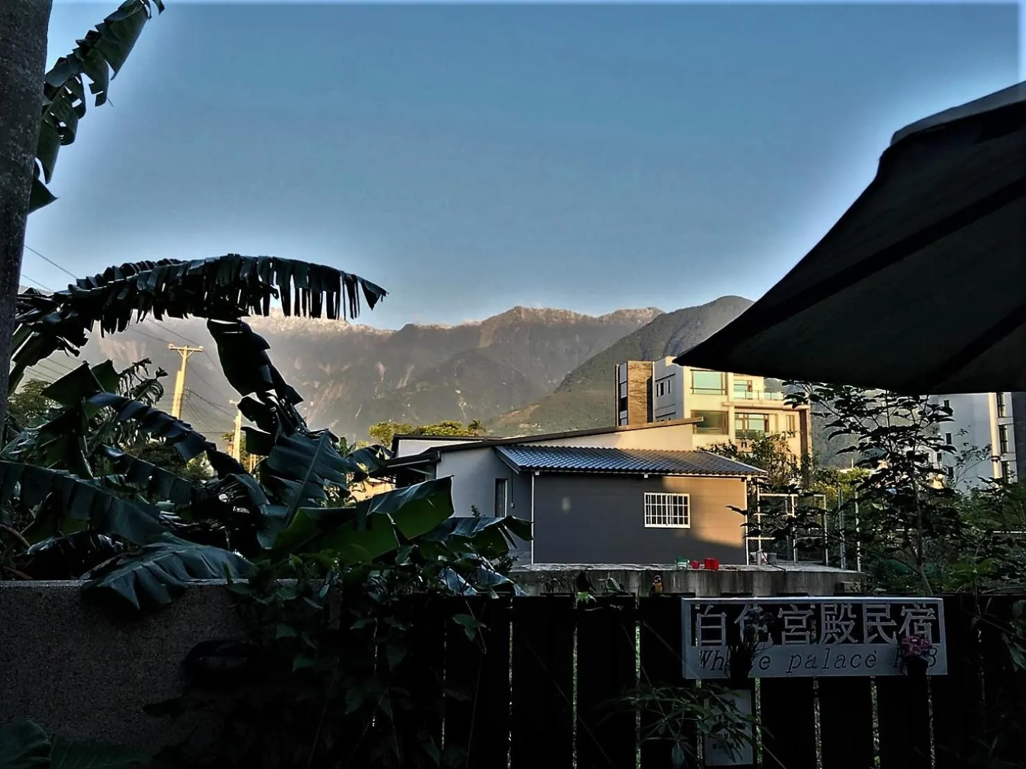 Natural landscape in White Palace B&B