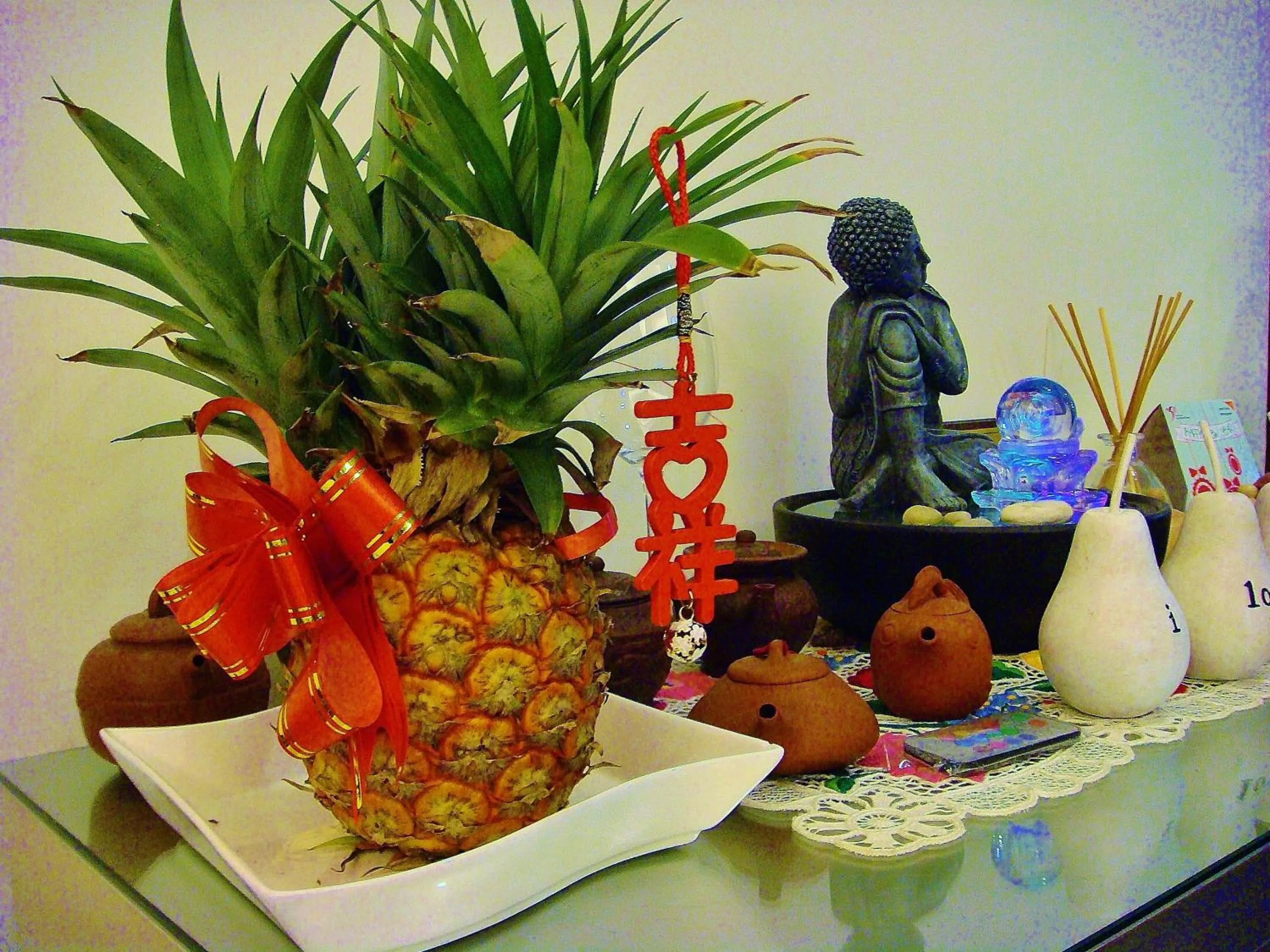 Decorative detail in White Palace B&B