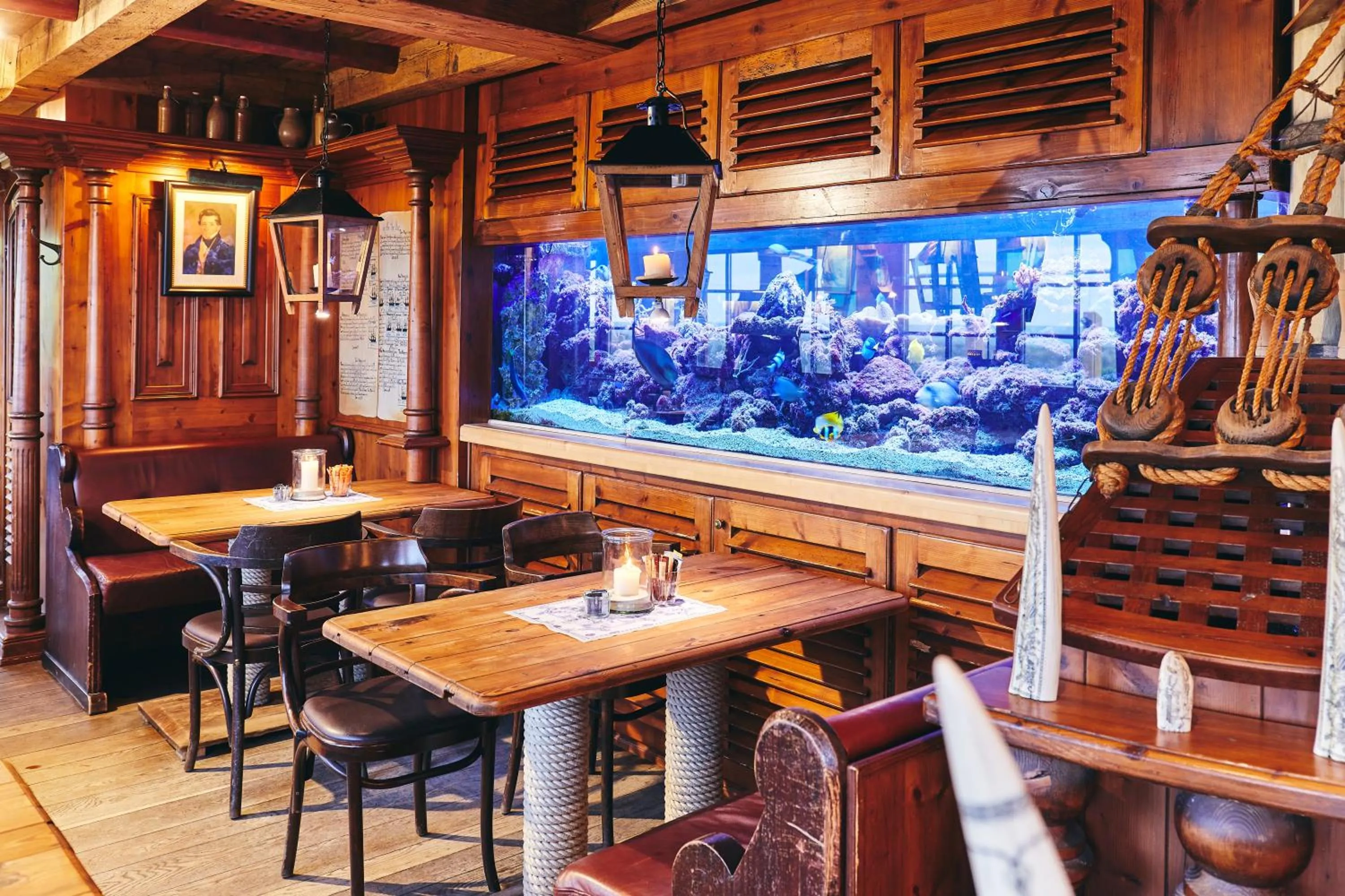 Restaurant/places to eat in Moby Dick Hotel & Ferienwohnungen