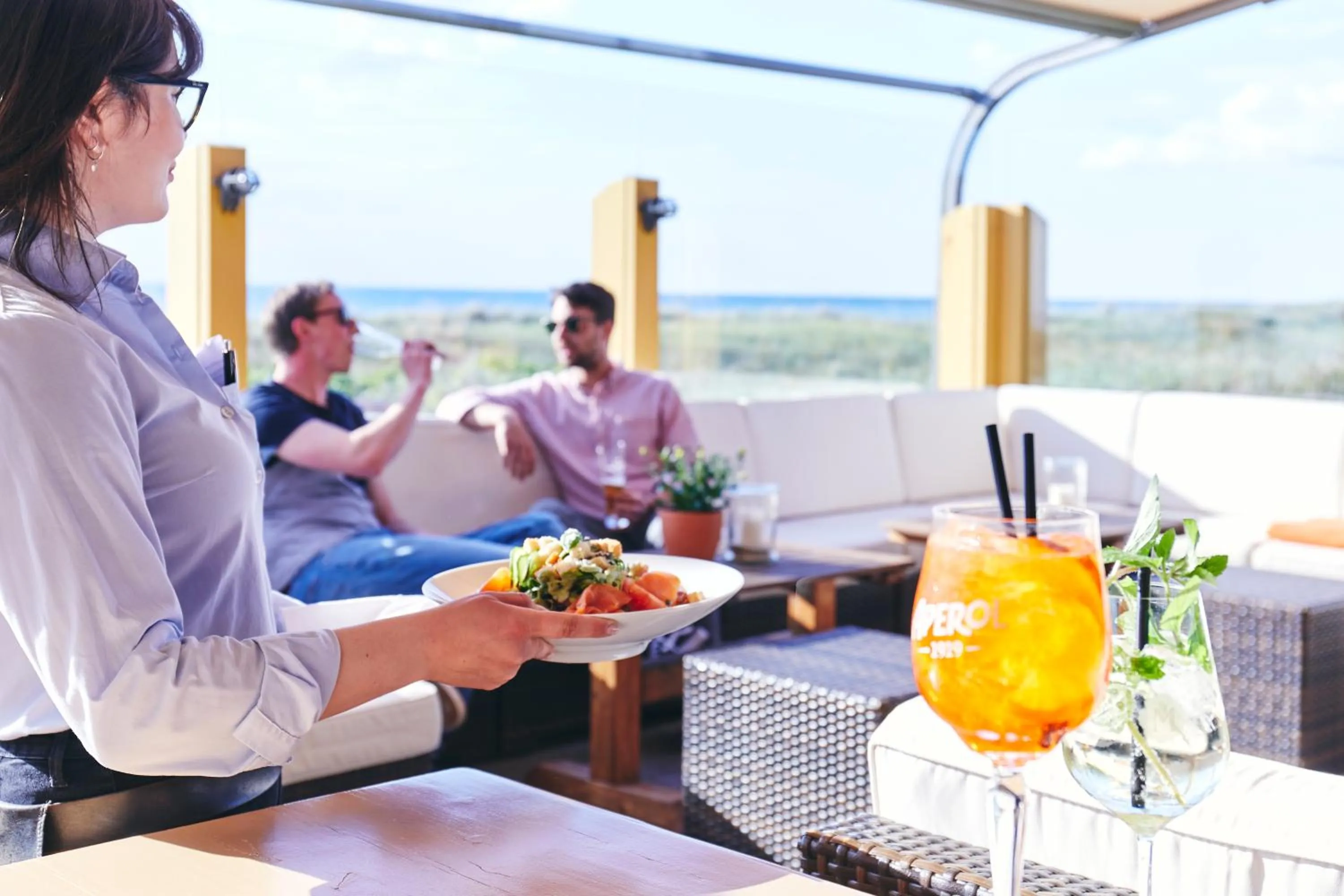 Restaurant/places to eat in Moby Dick Hotel & Ferienwohnungen