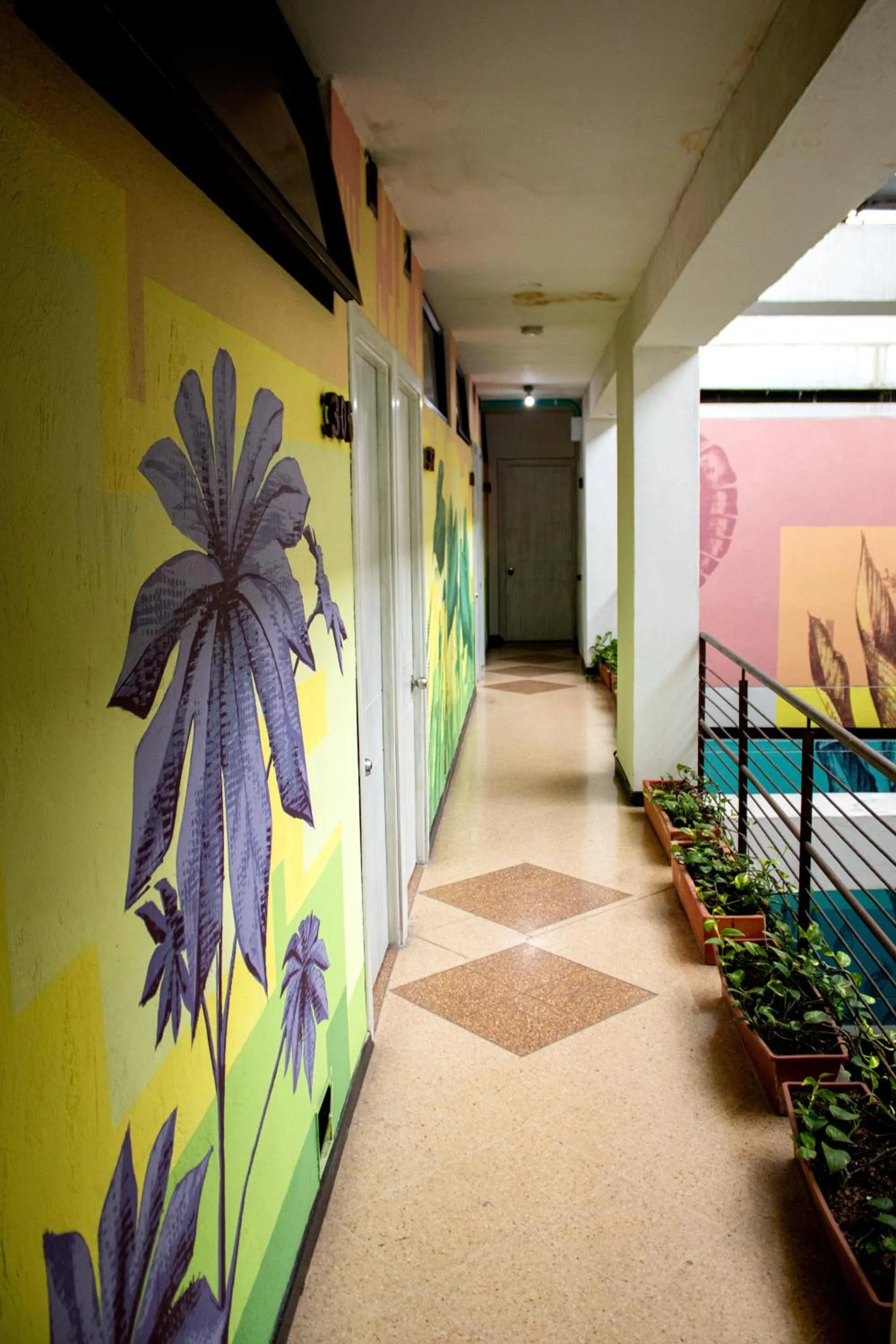 Decorative detail in Hotel Natural Medellin