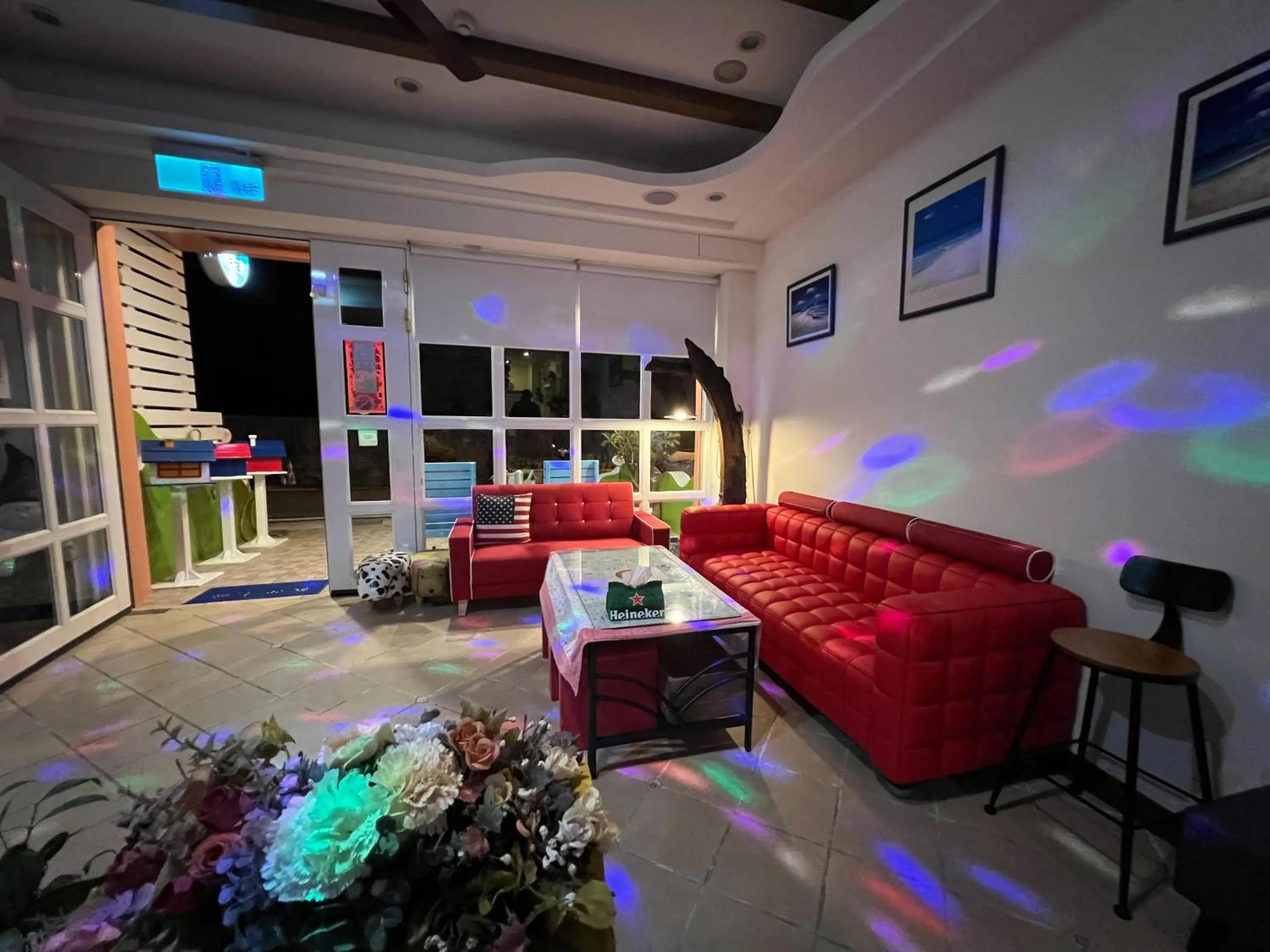 Living room in 墾丁茉莉民宿