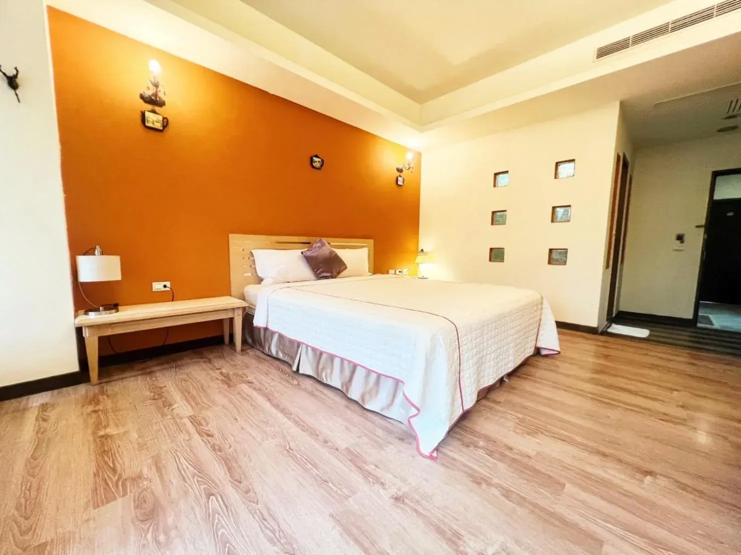 Decorative detail, Bed in 墾丁茉莉民宿 Decorative detail, Bed in 墾丁茉莉民宿