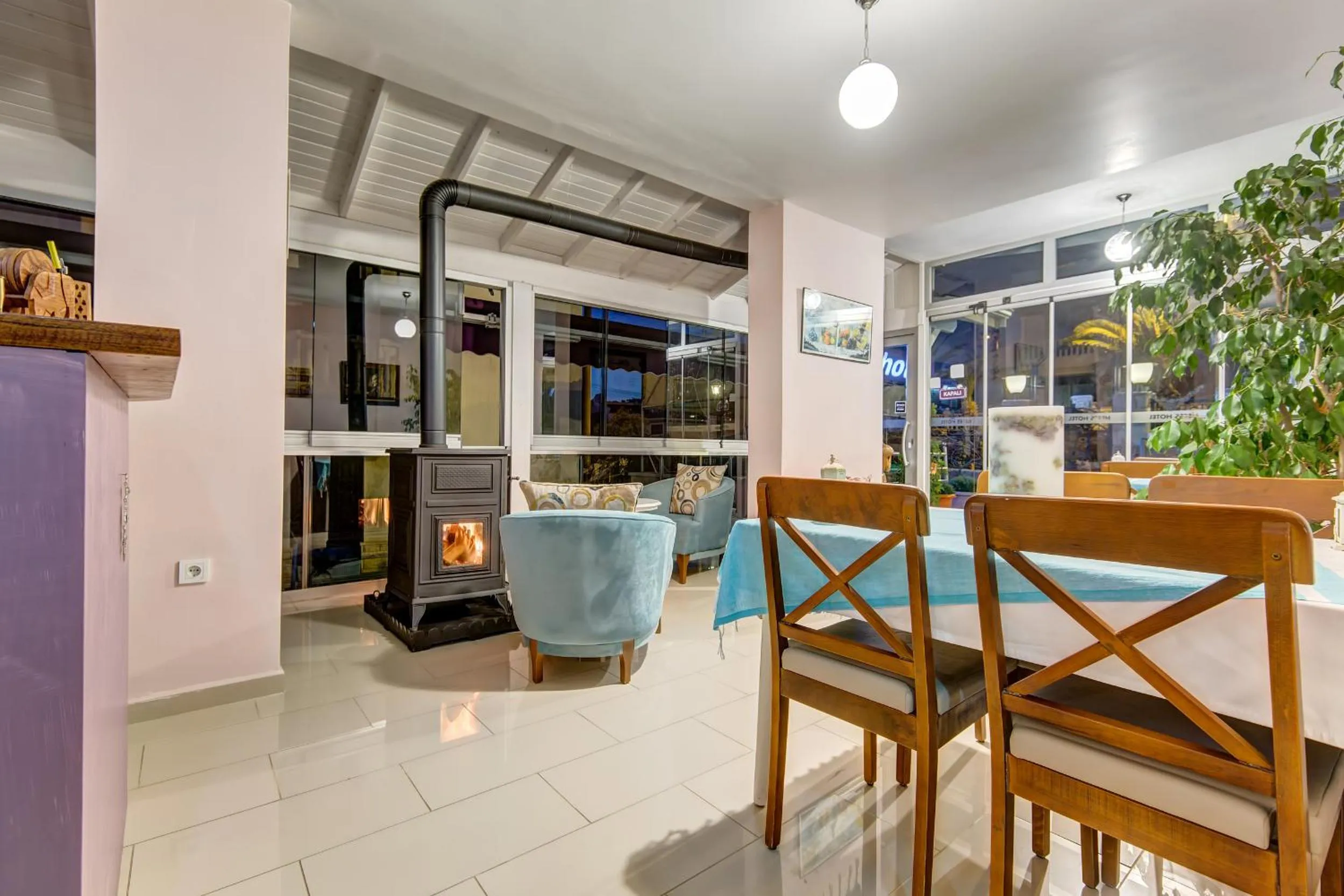 Decorative detail in Nefes Hotel