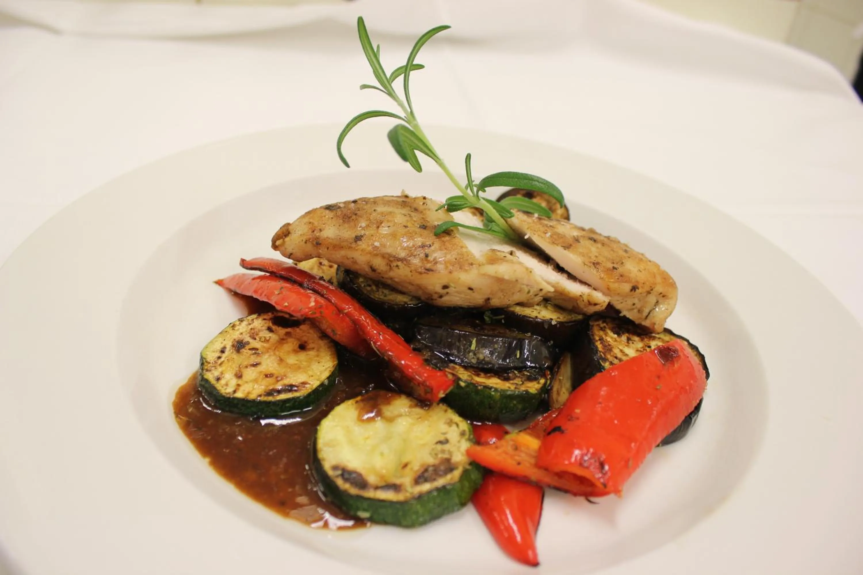 Food close-up in Hotel U Císaře