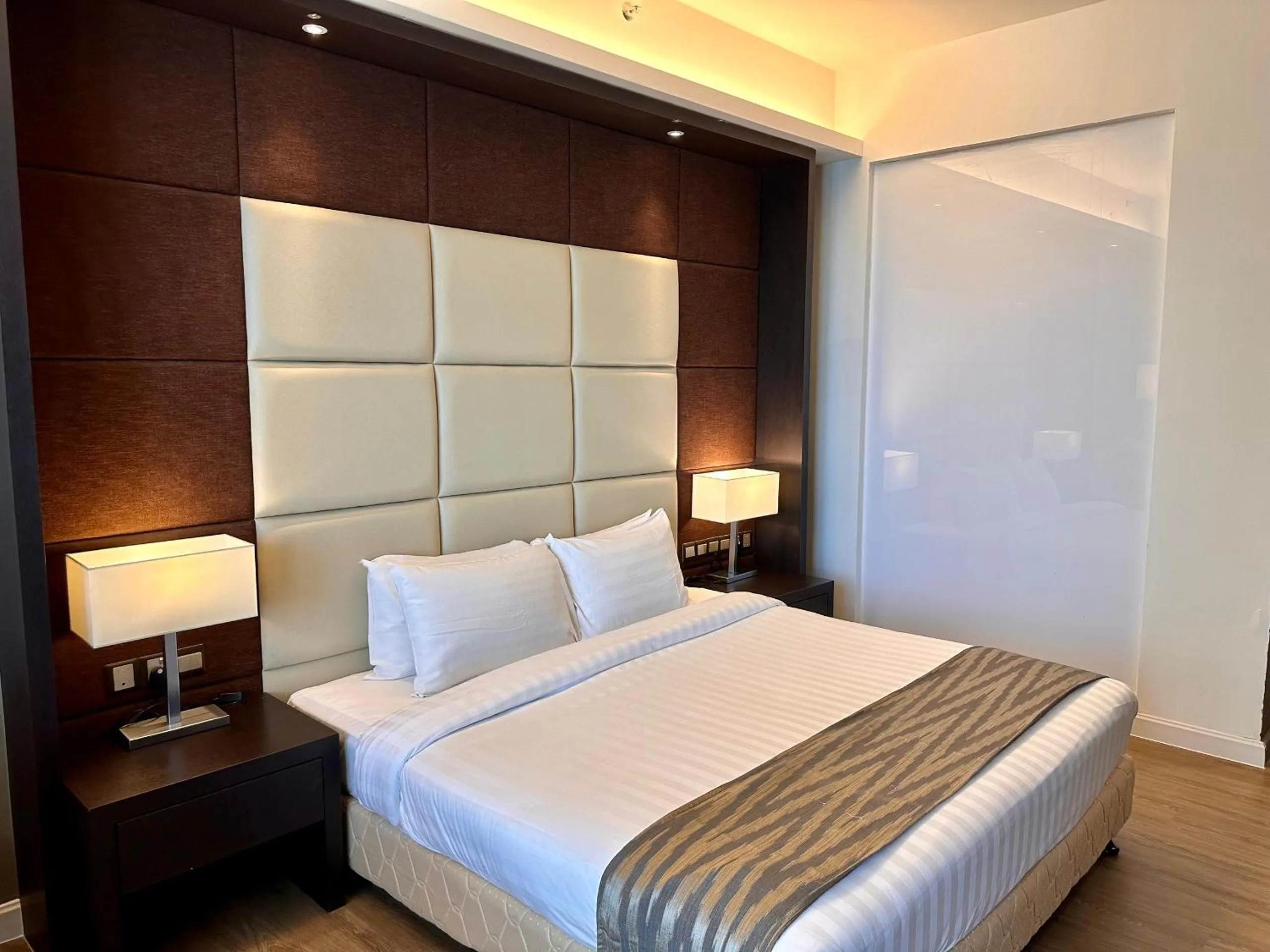 Bed in Swiss-Garden Hotel Melaka