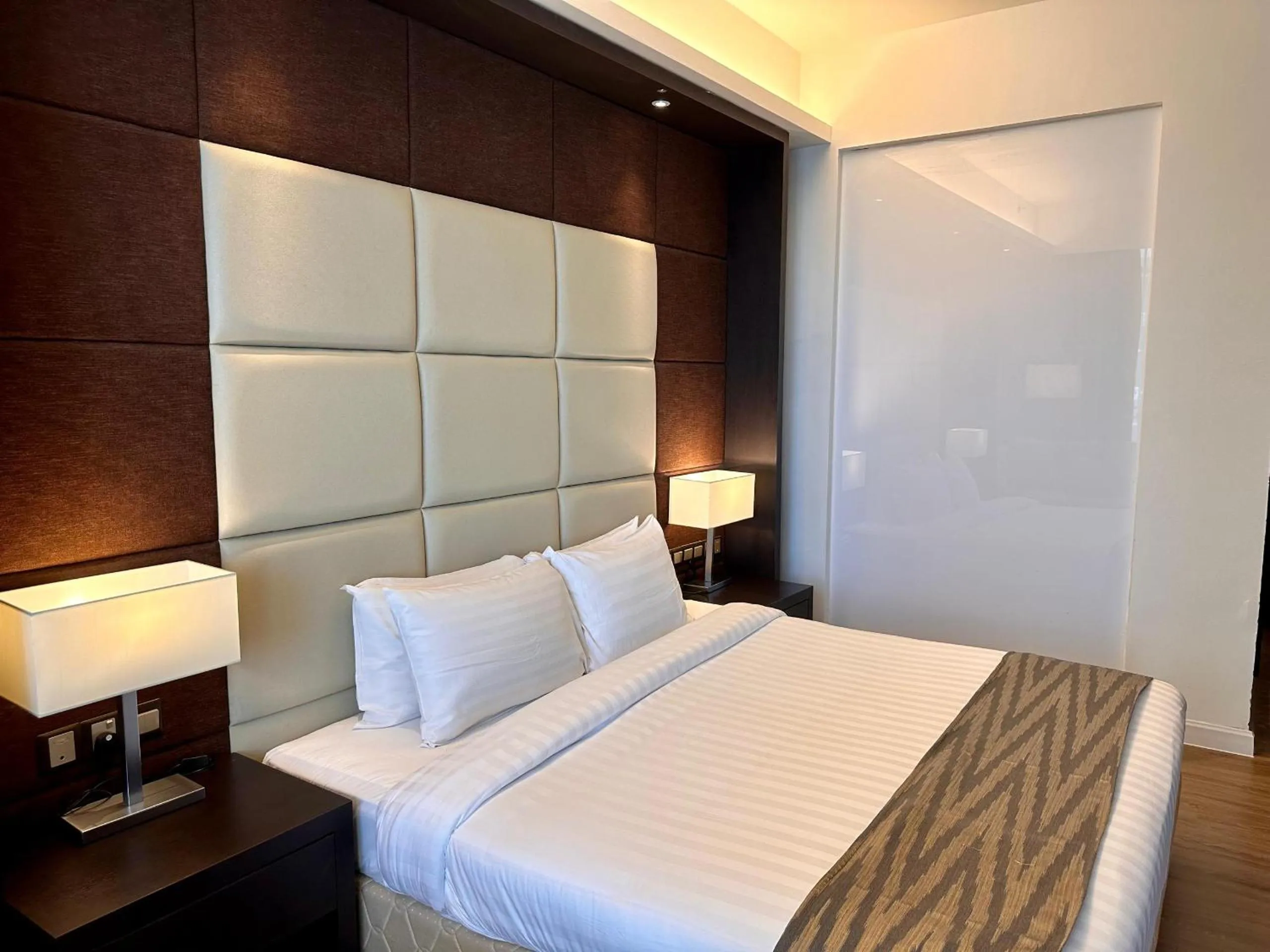 Bed in Swiss-Garden Hotel Melaka