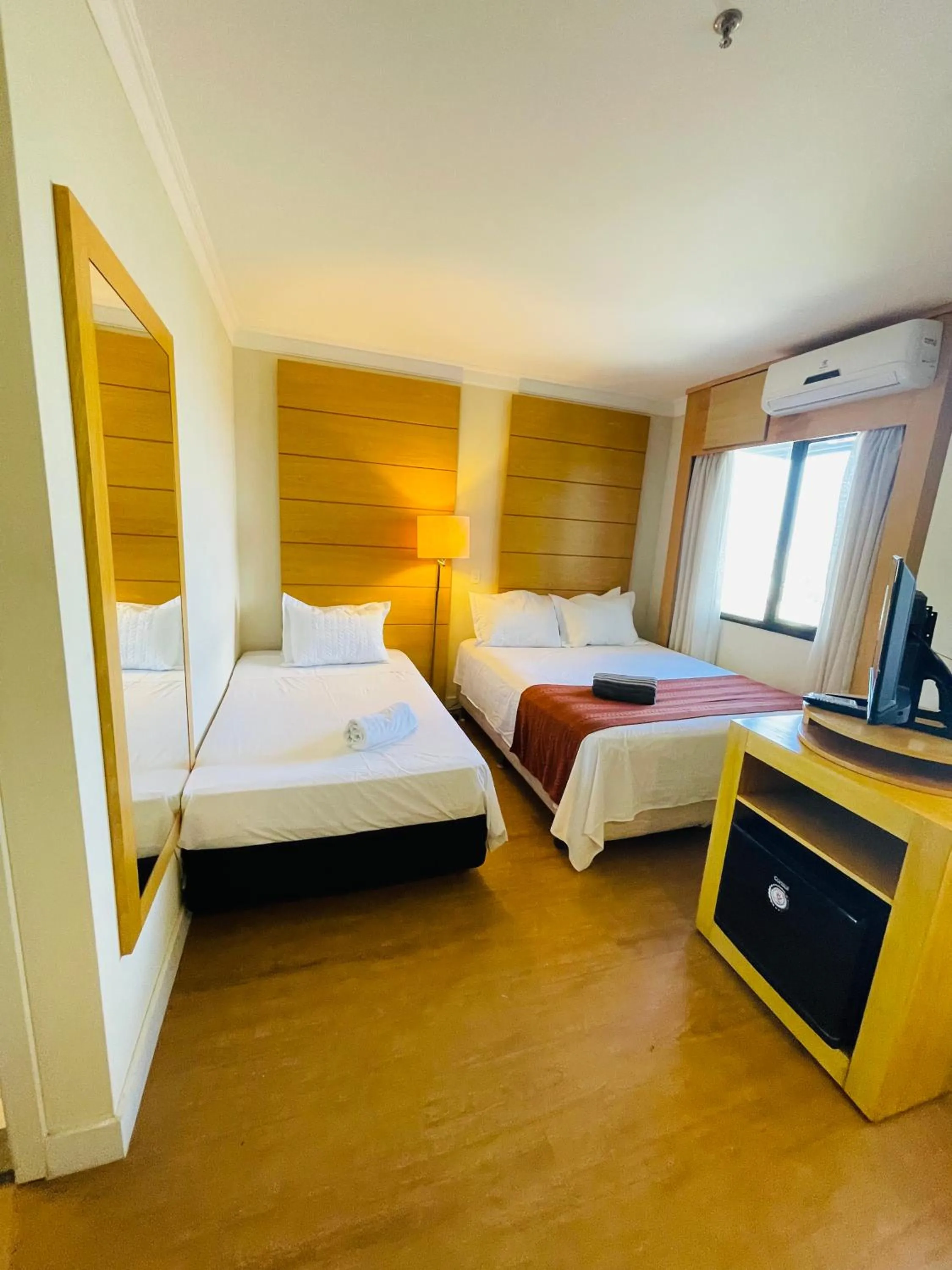 Bed in Flat de Luxo Aeroporto Congonhas - Hotel