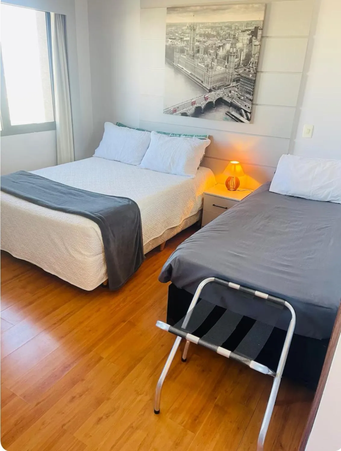 Bed in Flat de Luxo Aeroporto Congonhas - Hotel