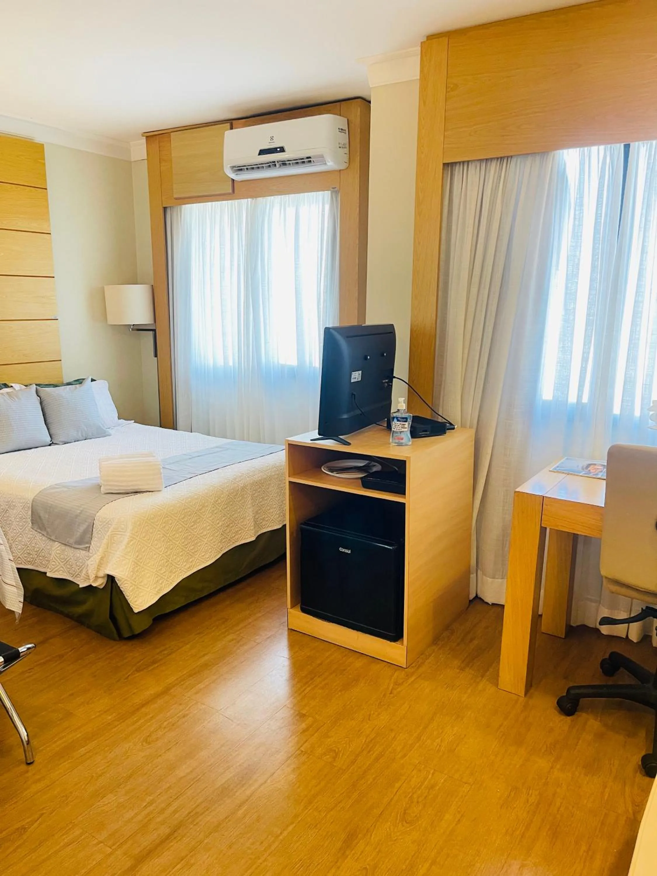 Bed in Flat de Luxo Aeroporto Congonhas - Hotel
