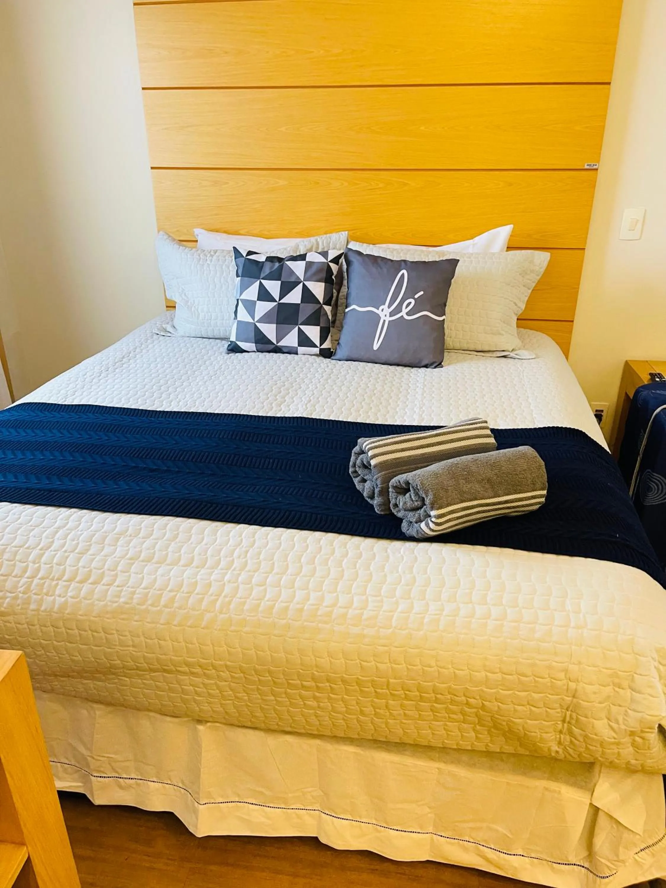 Bed in Flat de Luxo Aeroporto Congonhas - Hotel