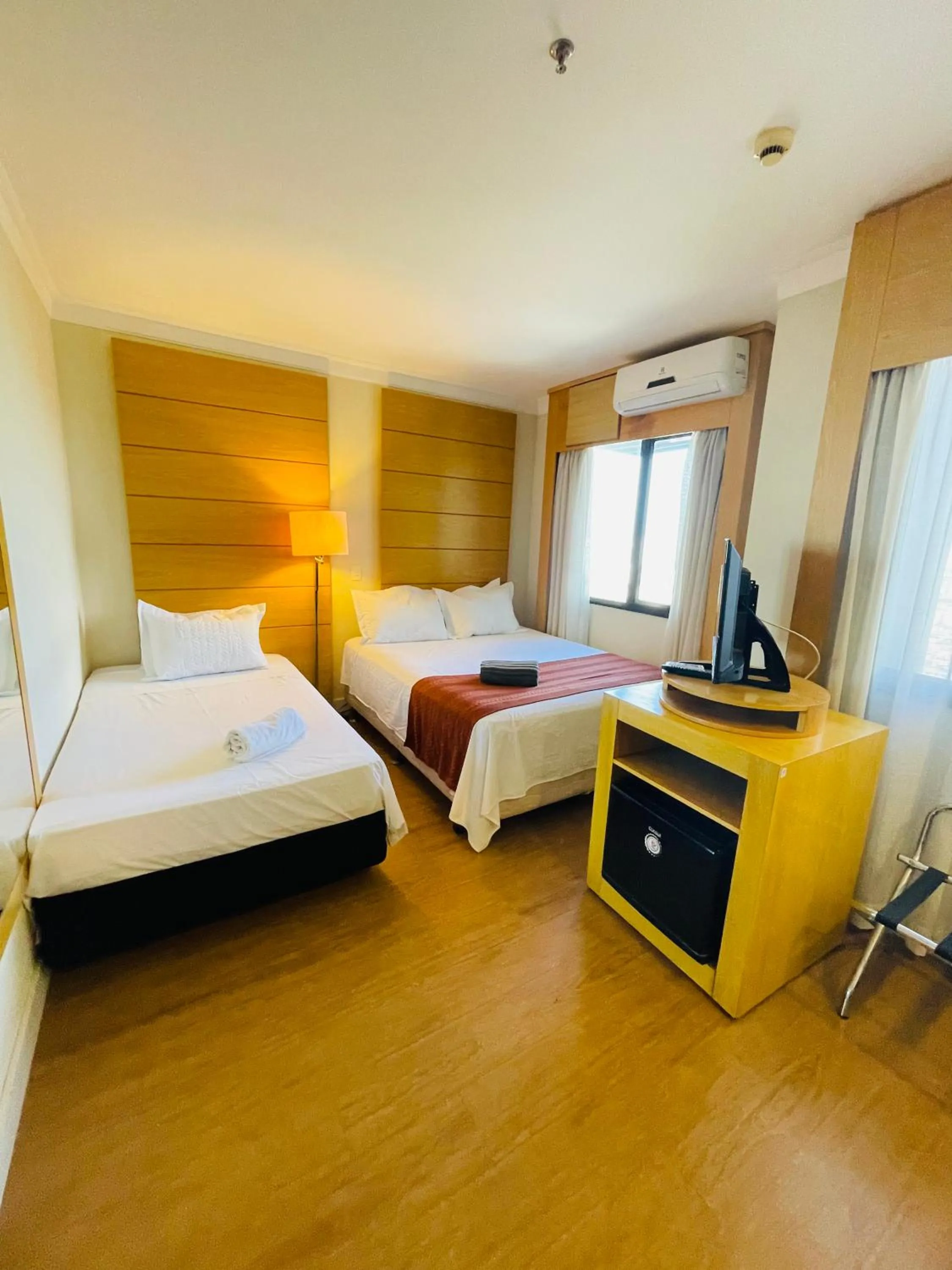 Bed in Flat de Luxo Aeroporto Congonhas - Hotel