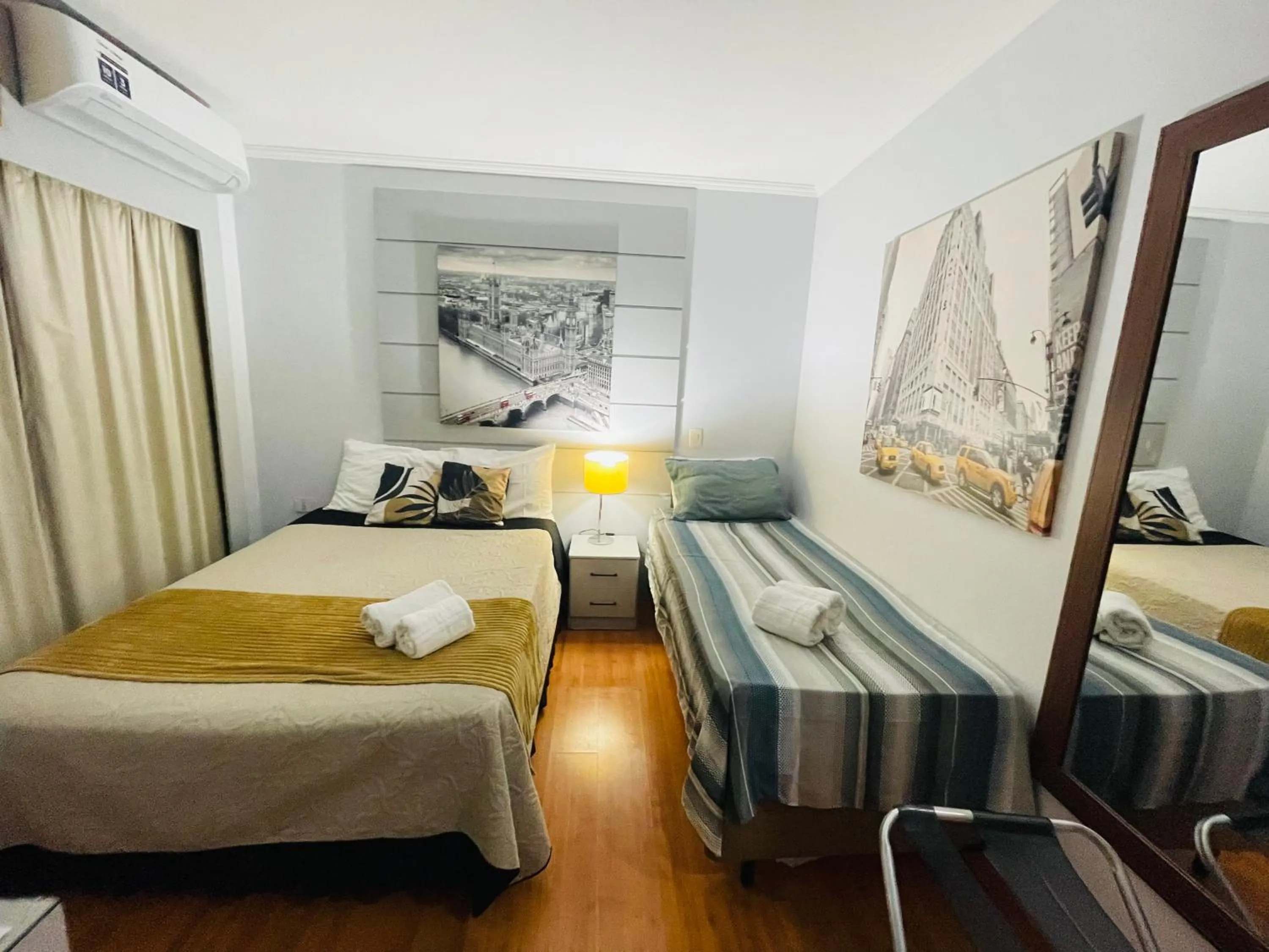 Bed in Flat de Luxo Aeroporto Congonhas - Hotel