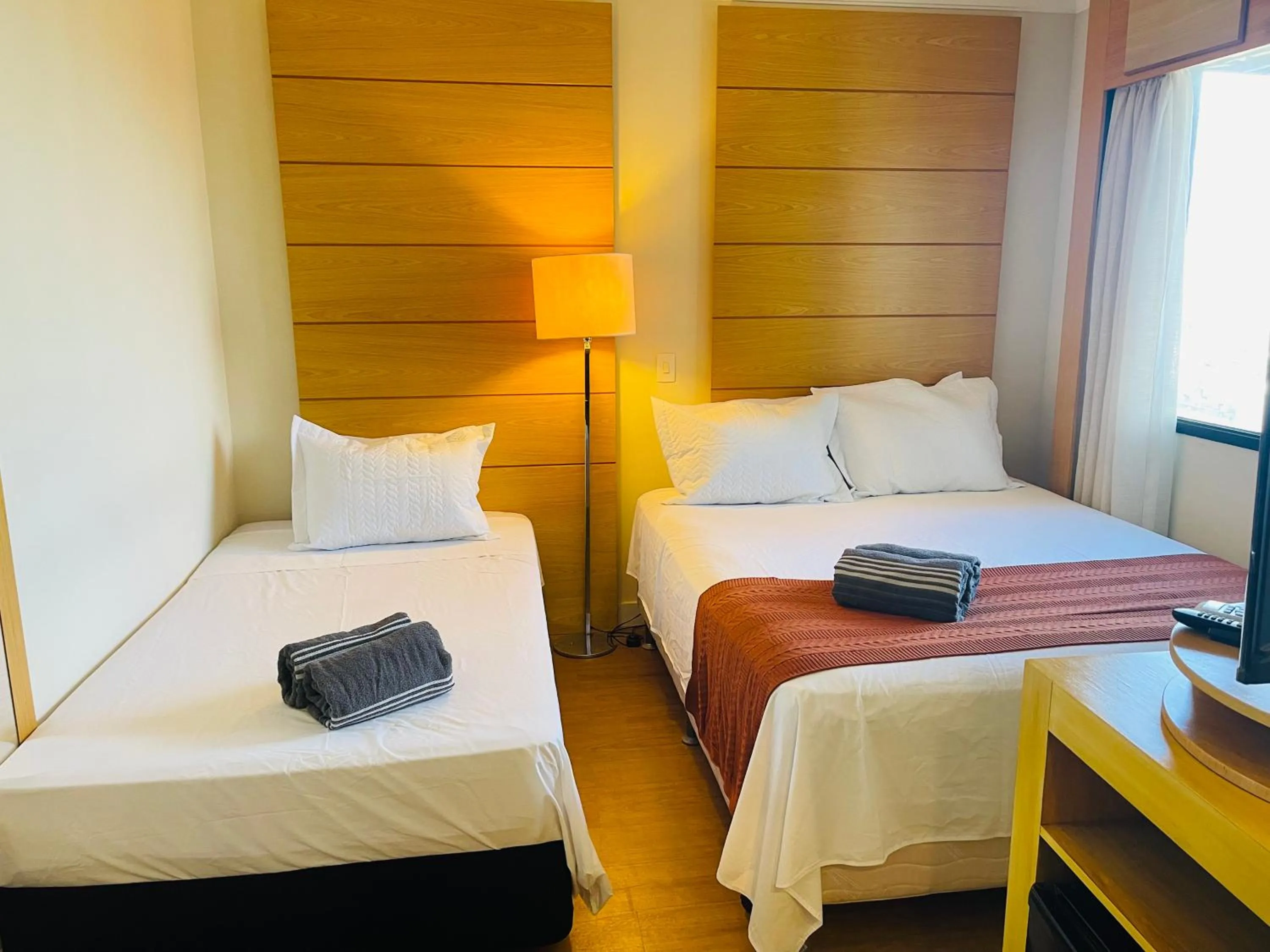 Bed in Flat de Luxo Aeroporto Congonhas - Hotel