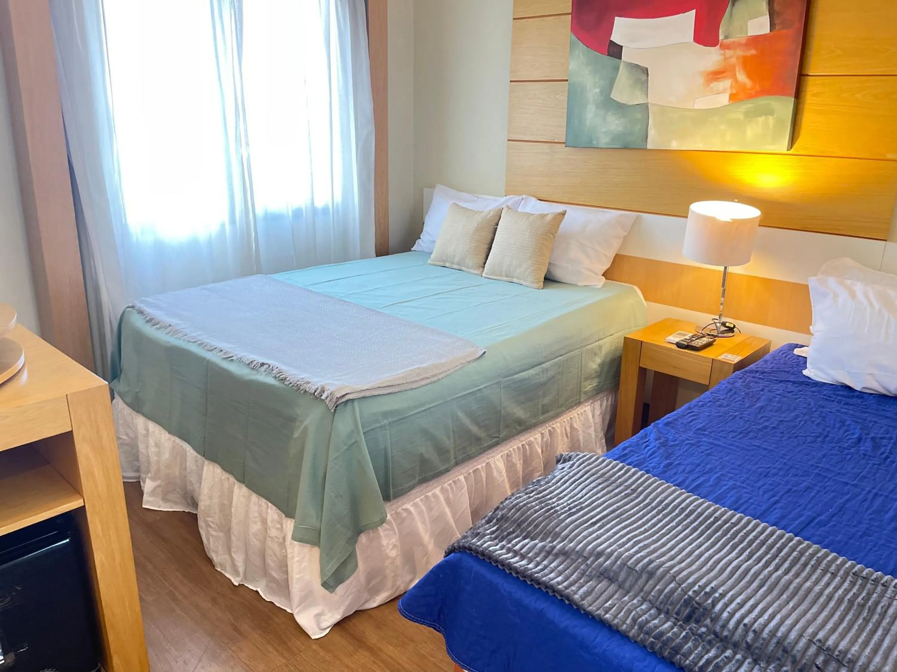 Bed in Flat de Luxo Aeroporto Congonhas - Hotel