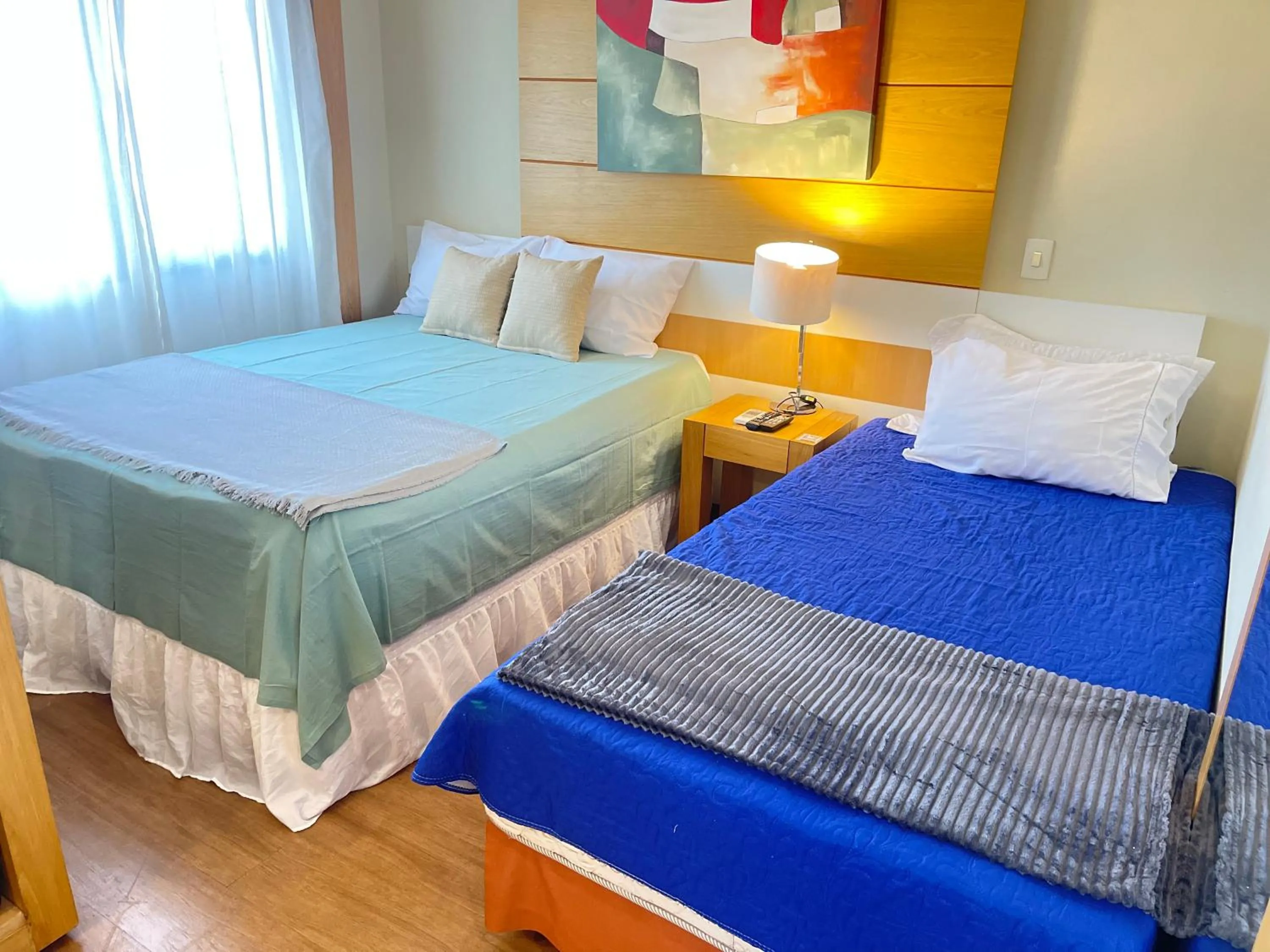 Bed in Flat de Luxo Aeroporto Congonhas - Hotel