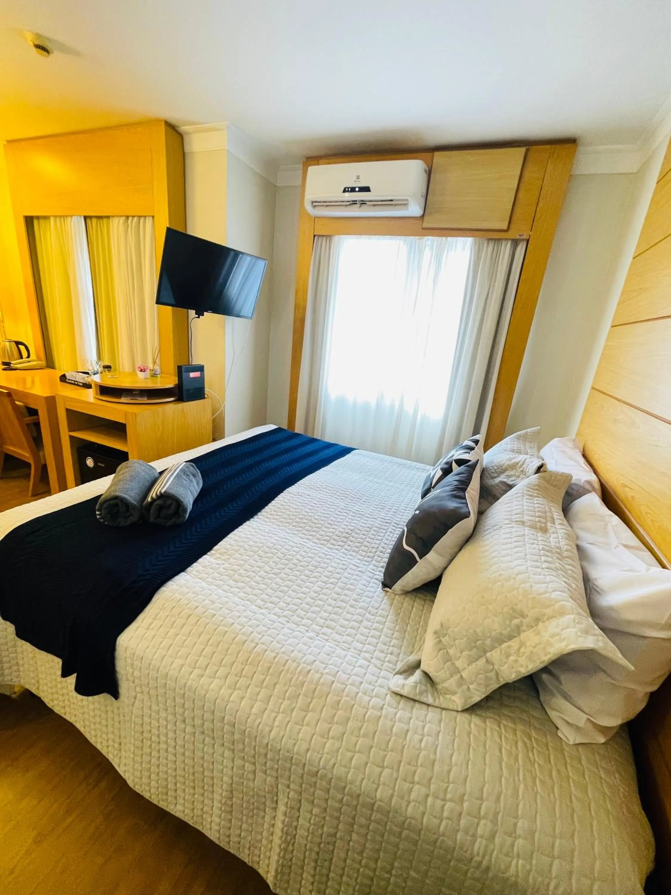 Bed in Flat de Luxo Aeroporto Congonhas - Hotel